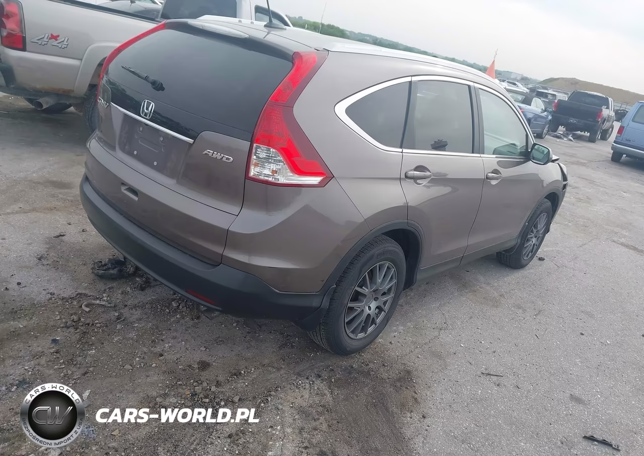 2013 Honda Cr-V Ex-L VIN:5J6RM4H74DL040004 - 4