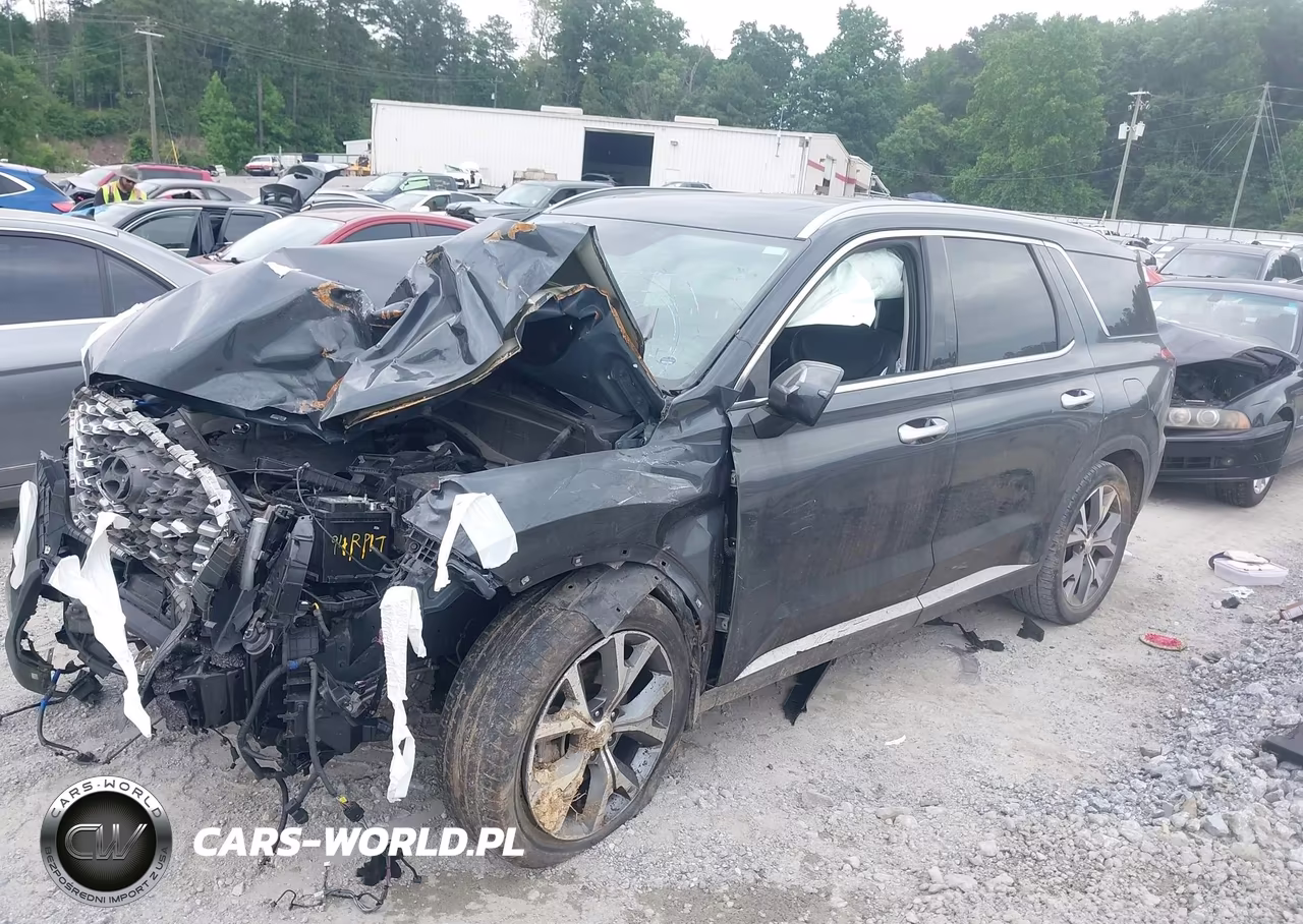 2020 Hyundai Palisade Sel VIN:KM8R44HE2LU066691 - 2