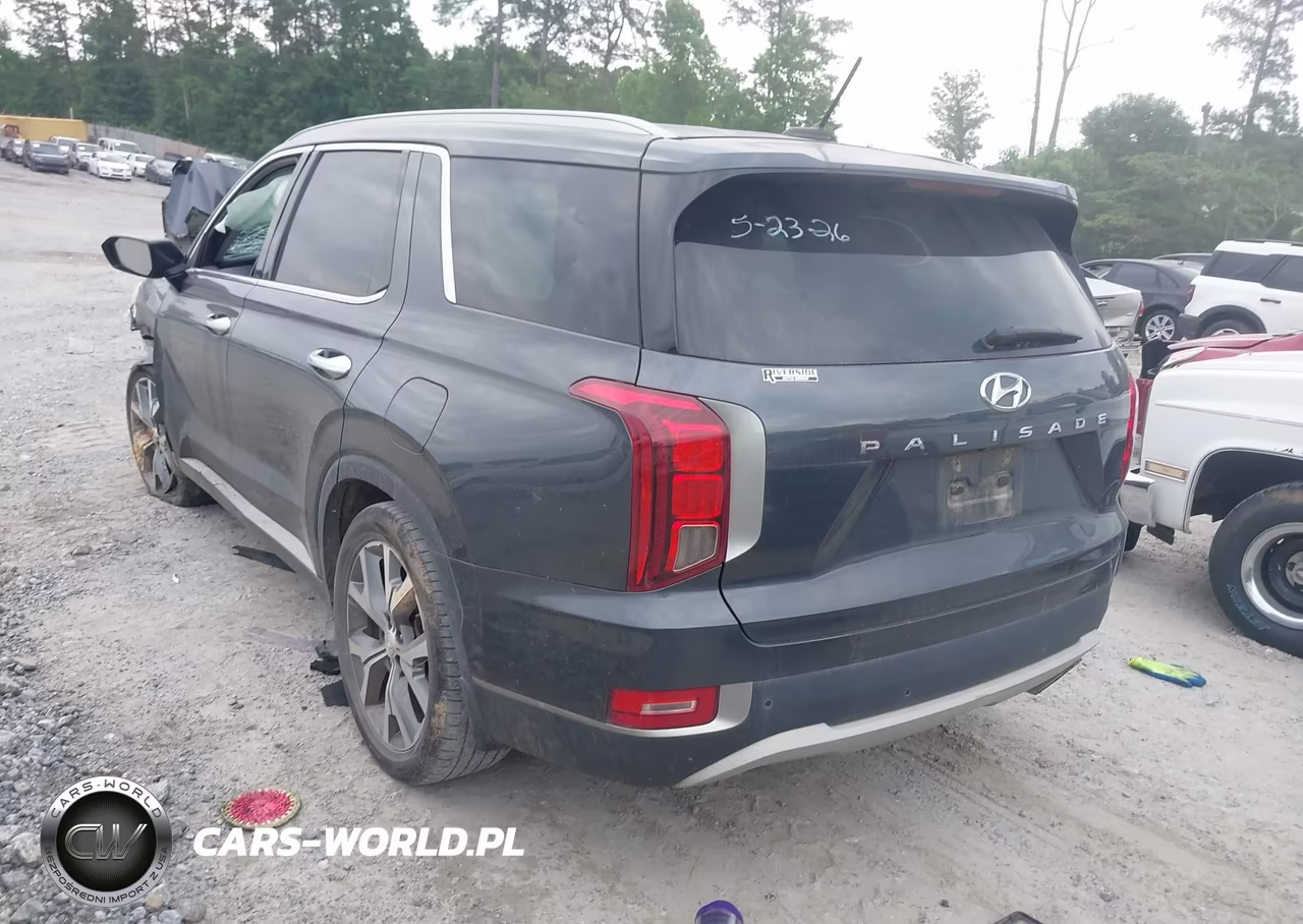 2020 Hyundai Palisade Sel VIN:KM8R44HE2LU066691 - 3