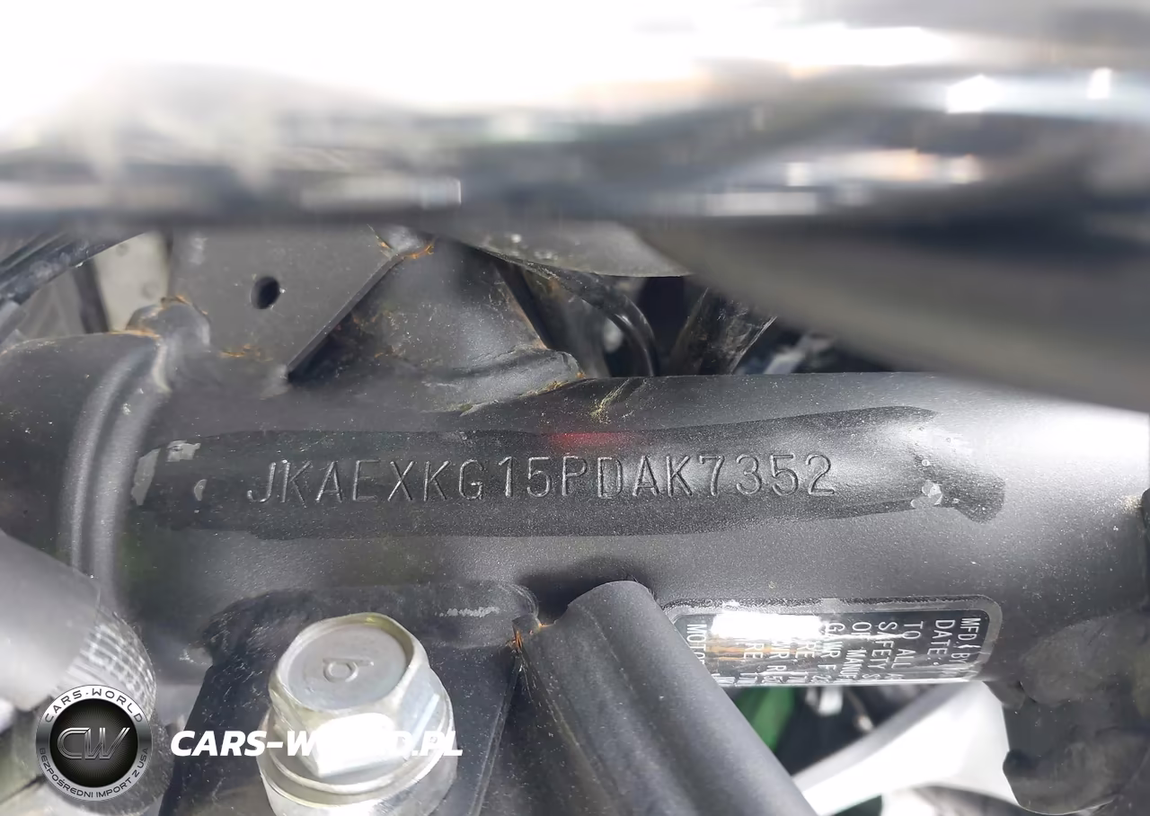 2023 Kawasaki Ex400 VIN:JKAEXKG15PDAK7352 - 10