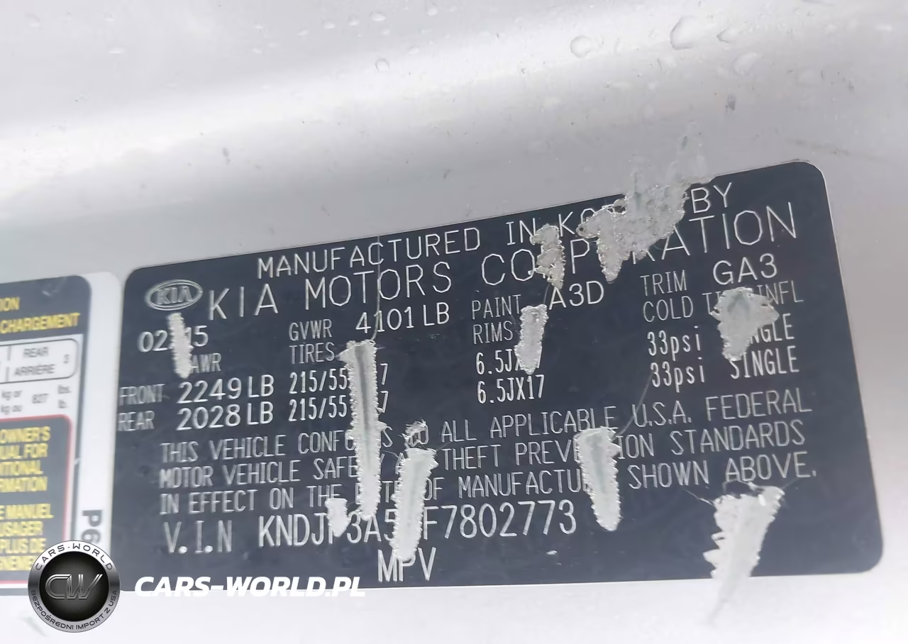 2015 Kia Soul + VIN:KNDJP3A54F7802773 - 9