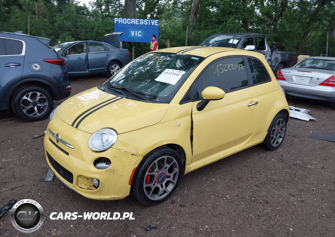 2013 Fiat 500 Sport VIN:3C3CFFBR1DT628852 - 2