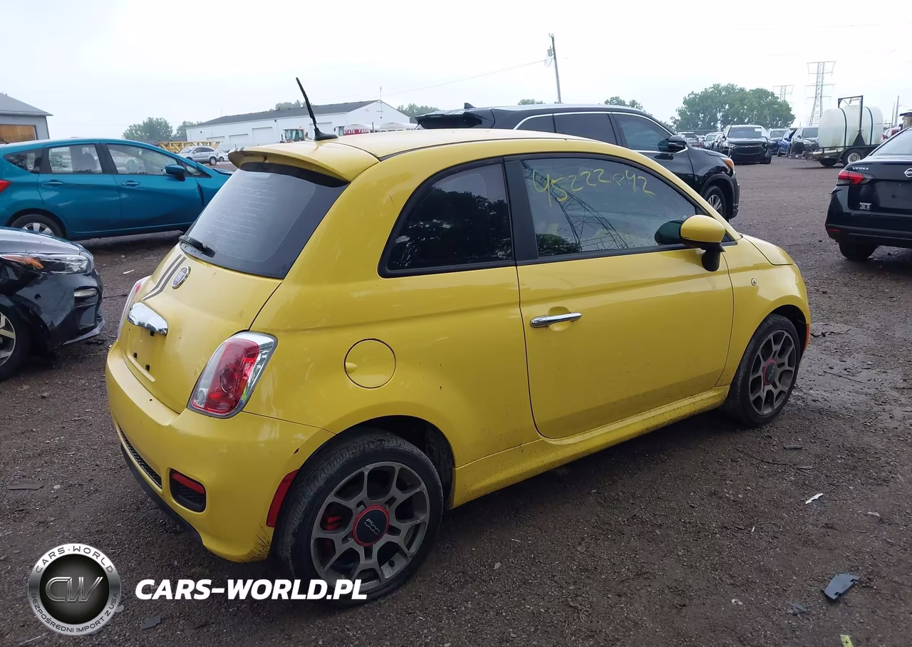 2013 Fiat 500 Sport VIN:3C3CFFBR1DT628852 - 4