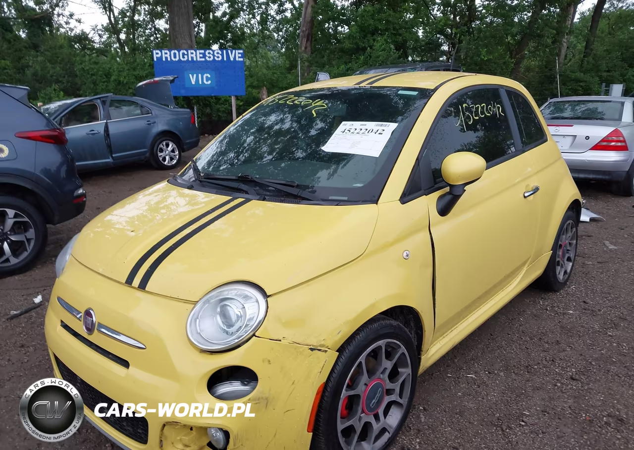 2013 Fiat 500 Sport VIN:3C3CFFBR1DT628852 - 6