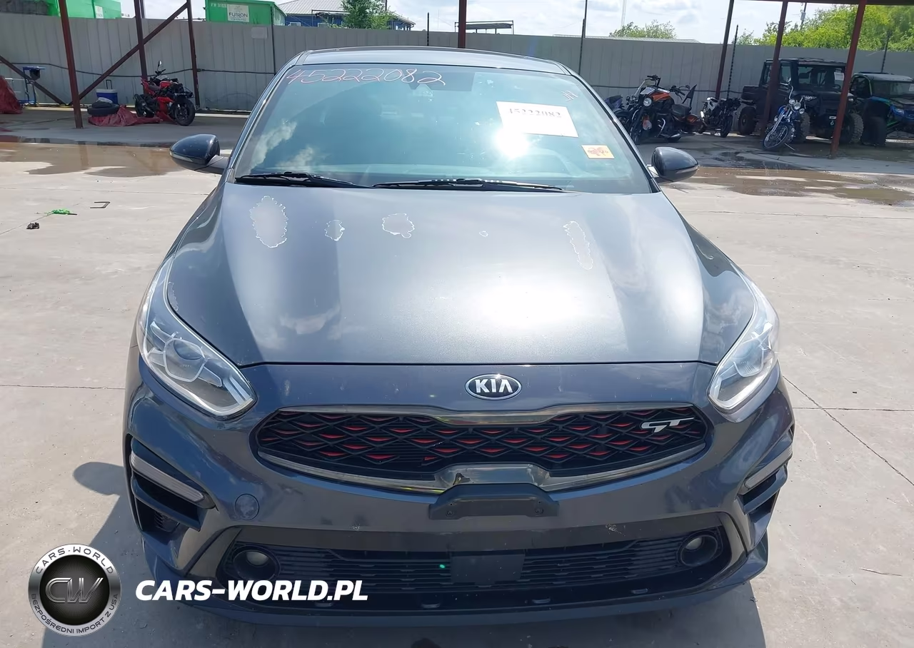2021 Kia Forte Gt VIN:3KPF44AC7ME376528 - 12