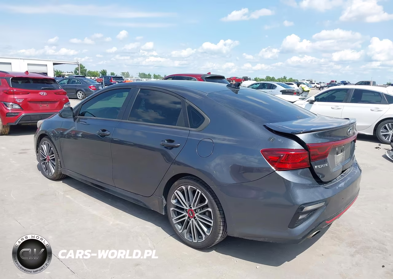 2021 Kia Forte Gt VIN:3KPF44AC7ME376528 - 3