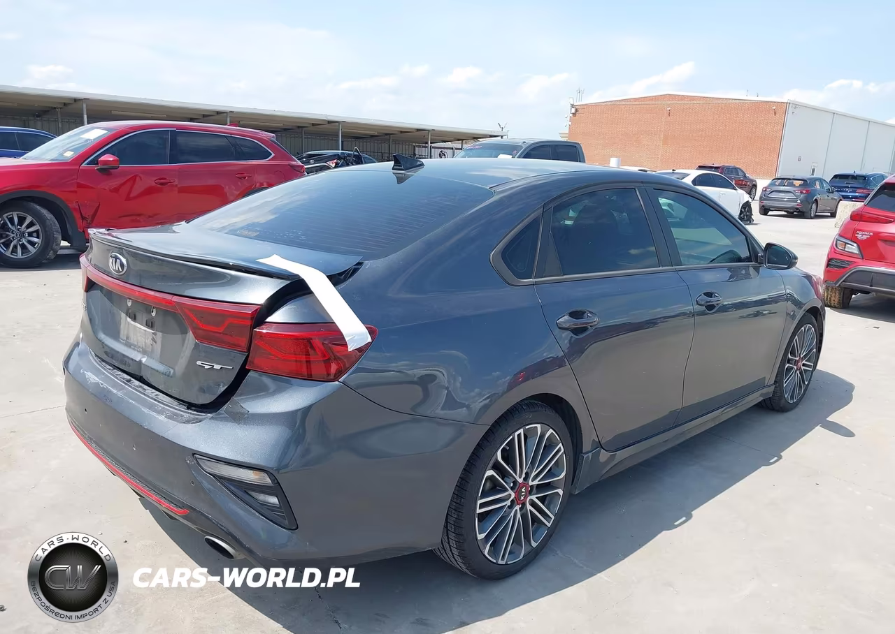 2021 Kia Forte Gt VIN:3KPF44AC7ME376528 - 4