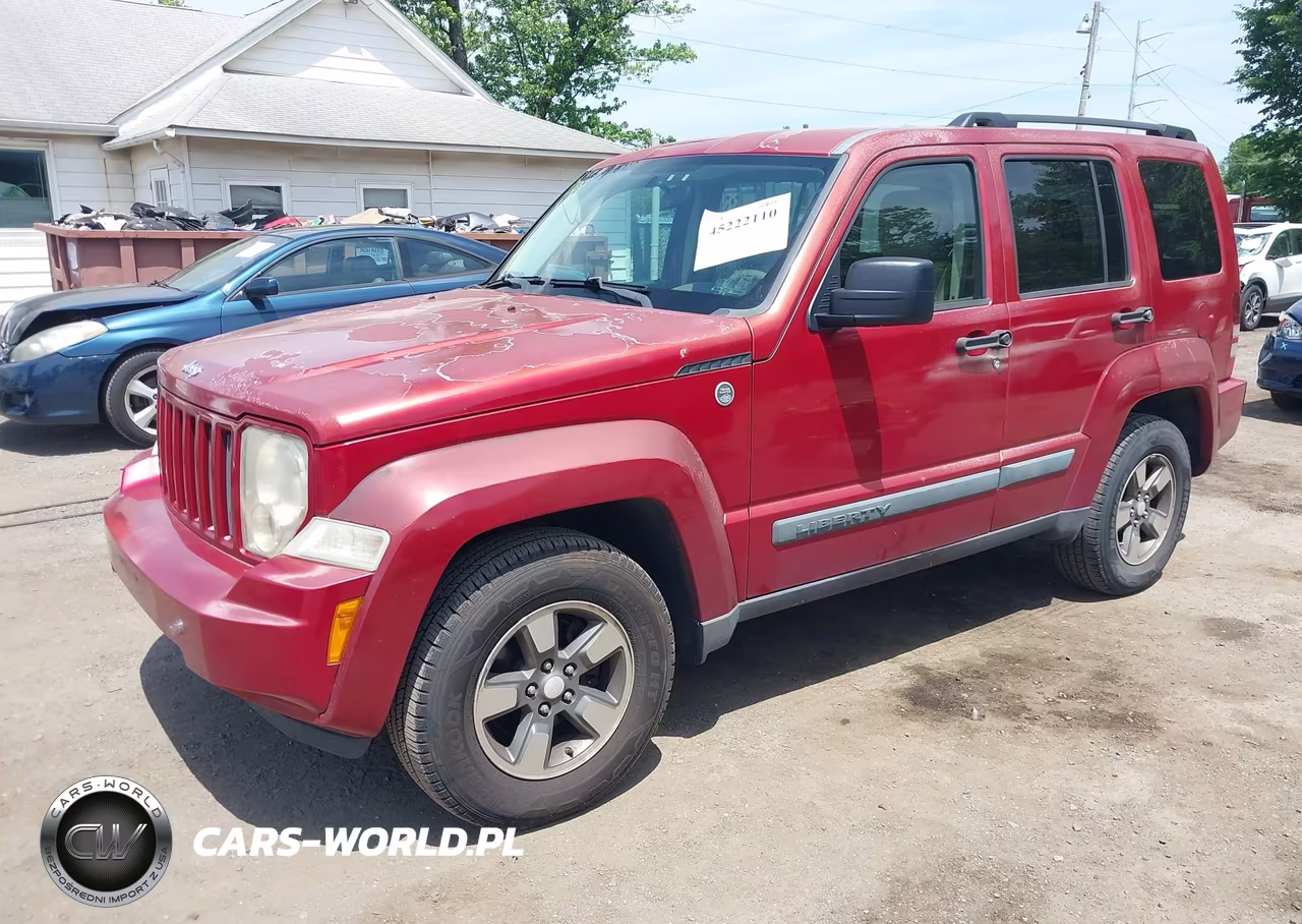 2008 Jeep Liberty Sport VIN:1J8GN28K18W105584 - 2
