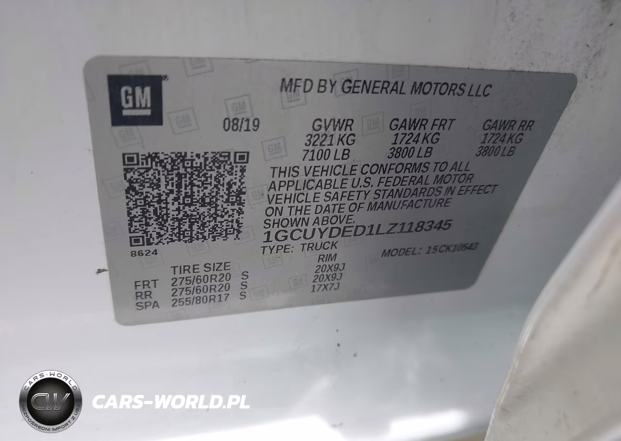 2020 Chevrolet Silverado 1500 4Wd Short Bed Lt VIN:1GCUYDED1LZ118345 - 9