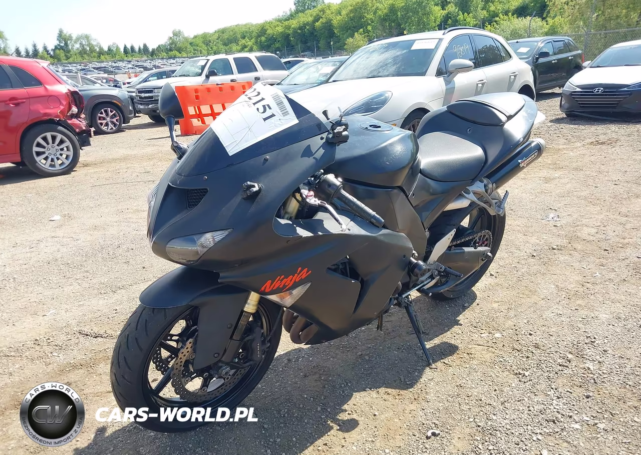 2007 Kawasaki Zx1000 D VIN:JKAZXCD177A022616 - 2