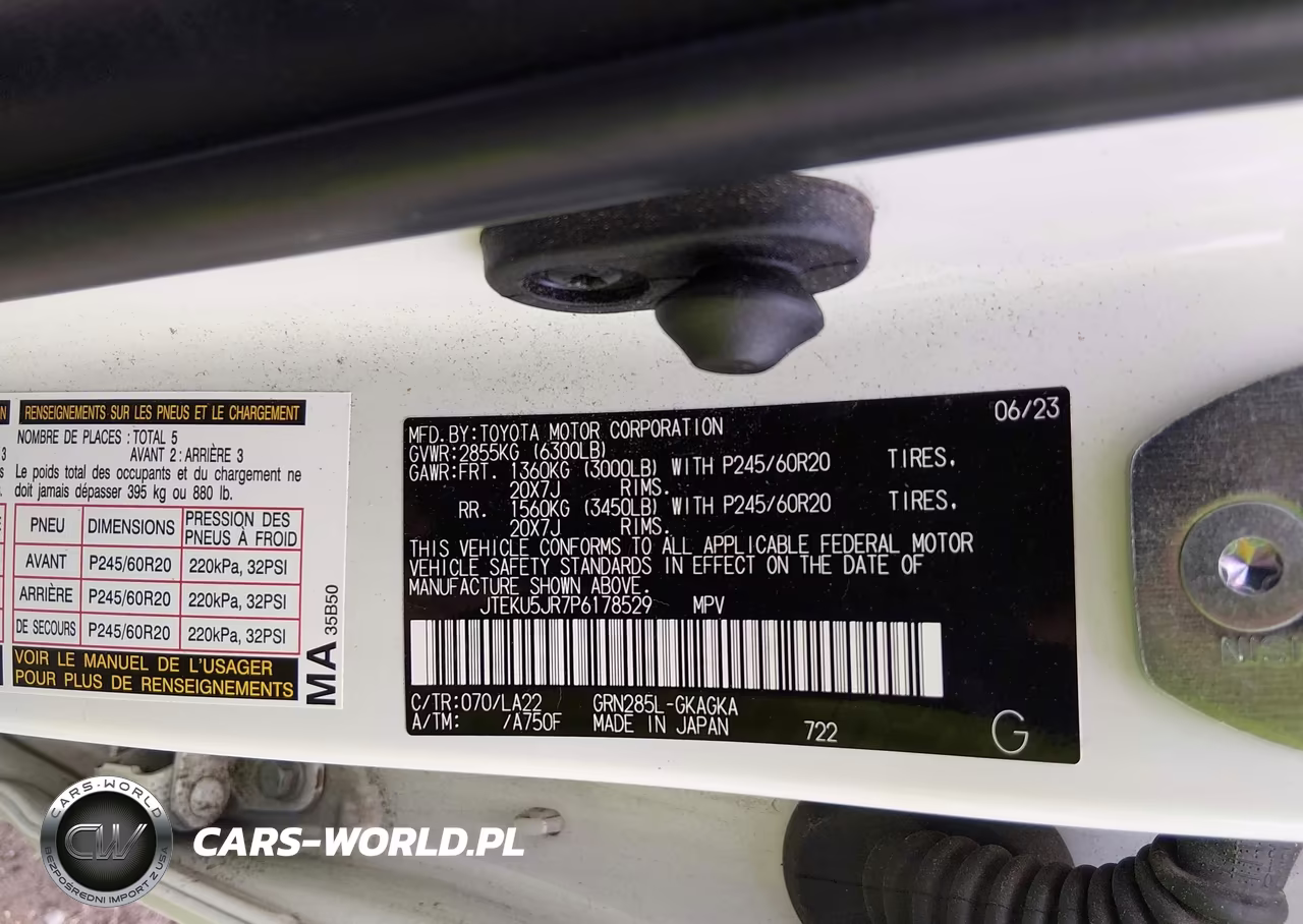 2023 Toyota 4Runner Limited VIN:JTEKU5JR7P6178529 - 9