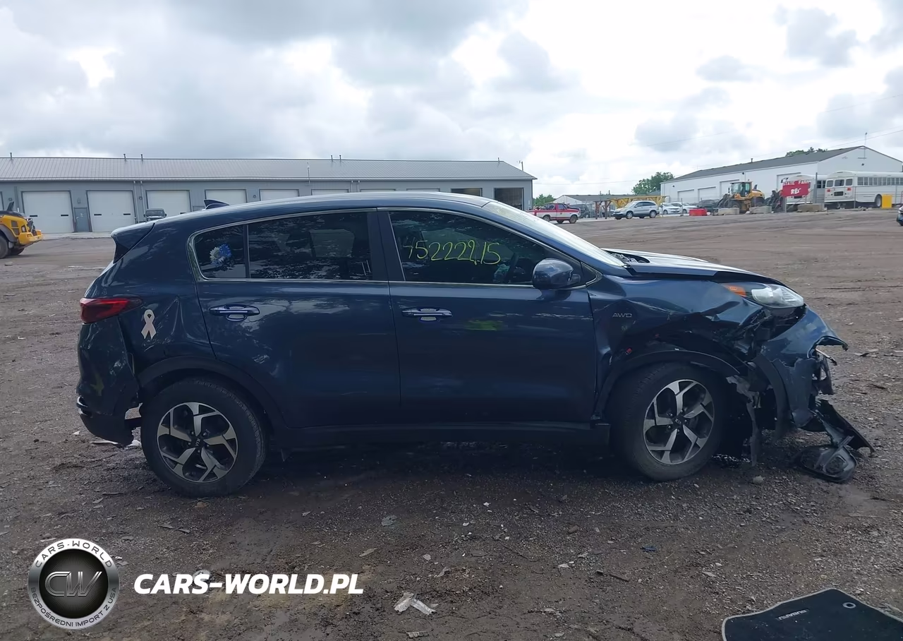 2022 Kia Sportage Lx VIN:KNDPMCAC1N7018681 - 13