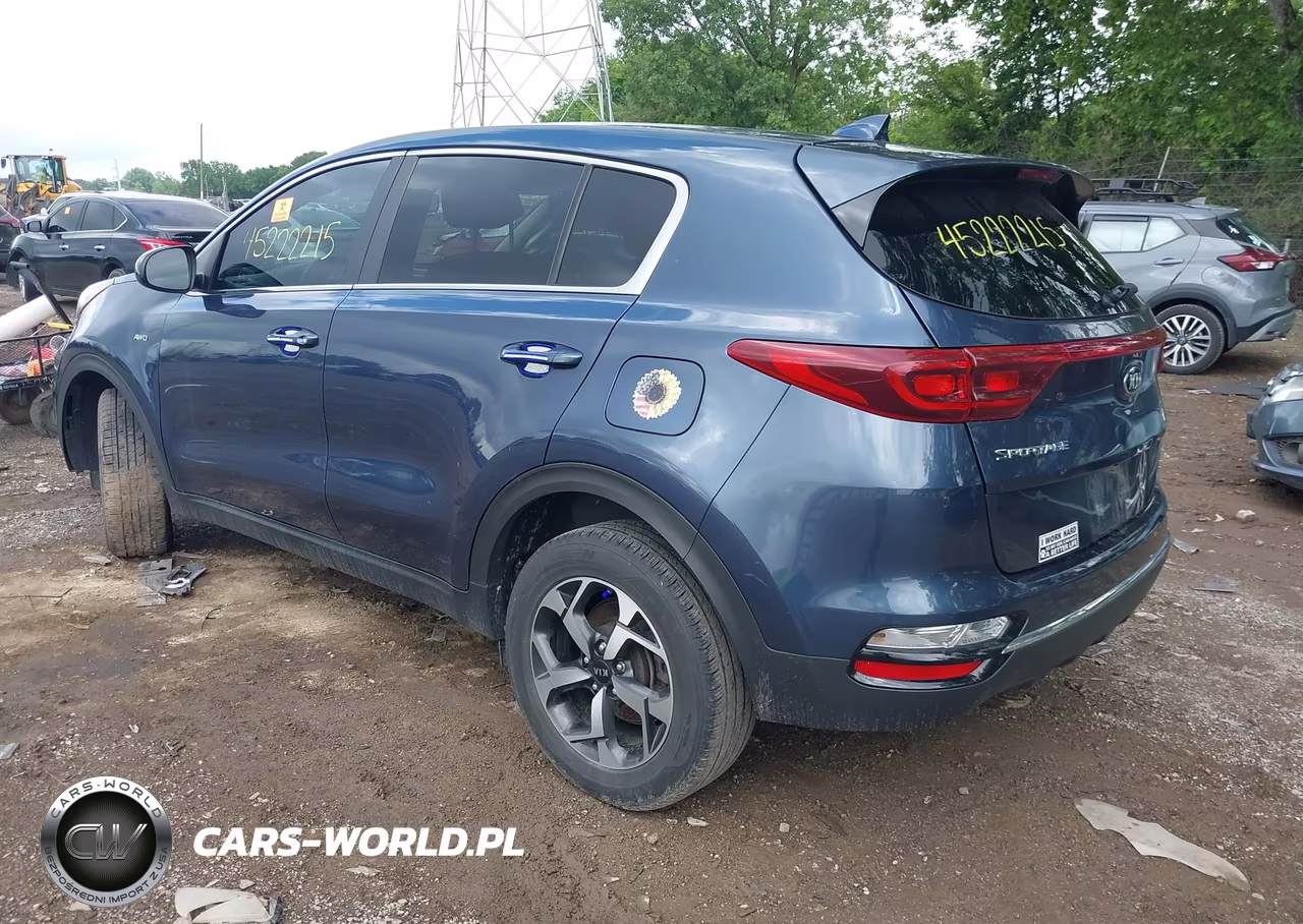 2022 Kia Sportage Lx VIN:KNDPMCAC1N7018681 - 3