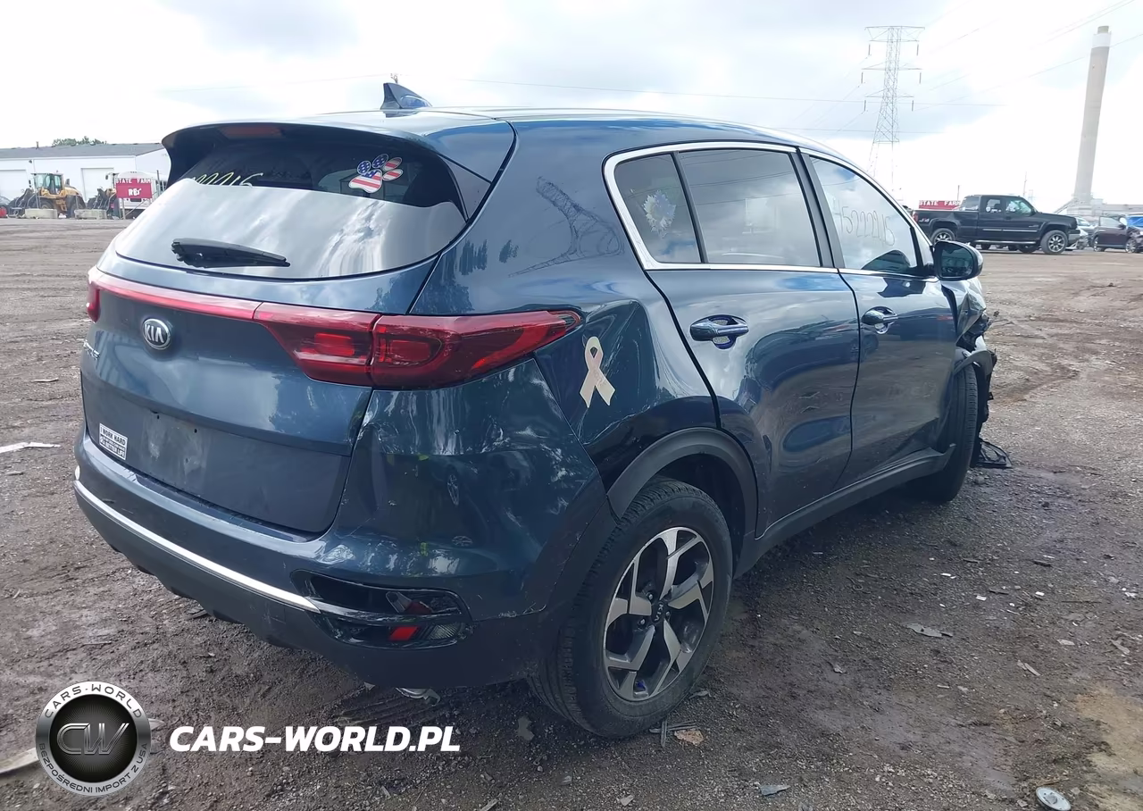 2022 Kia Sportage Lx VIN:KNDPMCAC1N7018681 - 4