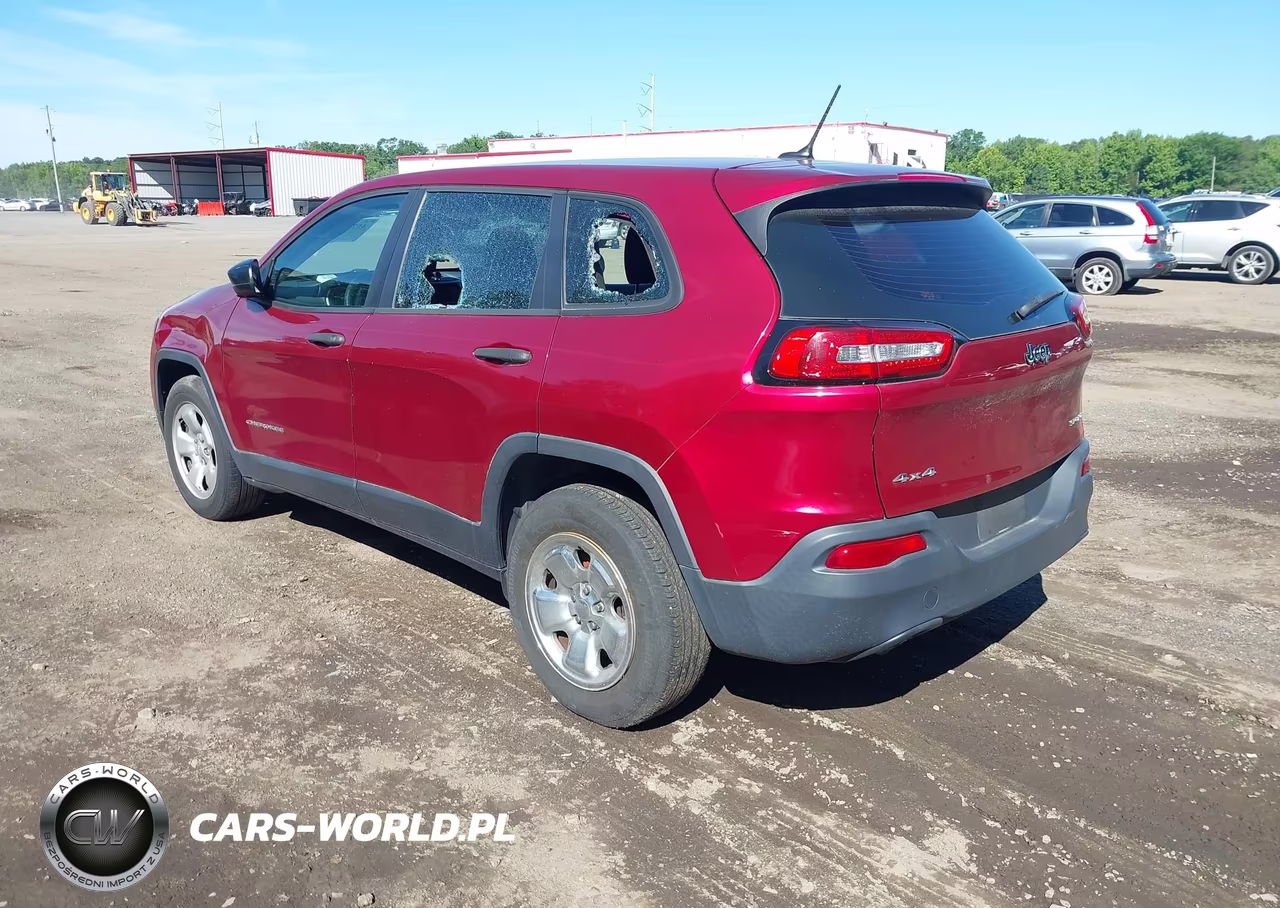 2017 Jeep Cherokee Sport 4X4 VIN:1C4PJMAB0HD234307 - 3
