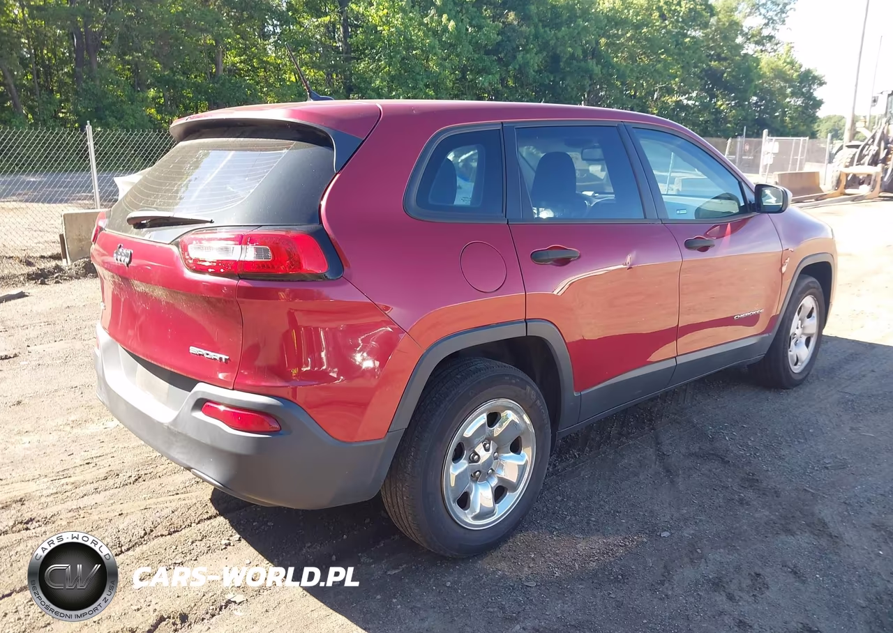 2017 Jeep Cherokee Sport 4X4 VIN:1C4PJMAB0HD234307 - 4