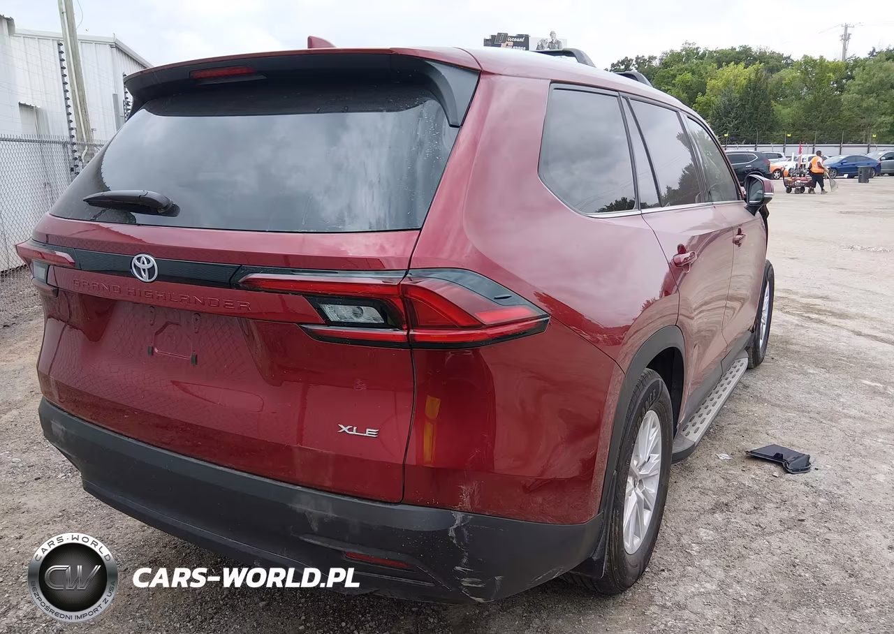 2025 Toyota Grand Highlander Xle VIN:5TDAAAA56SS033540 - 4