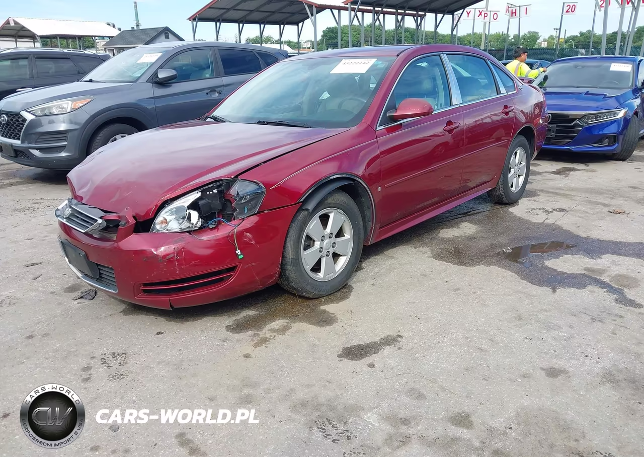 2009 Chevrolet Impala Lt VIN:2G1WT57K391110136 - 2