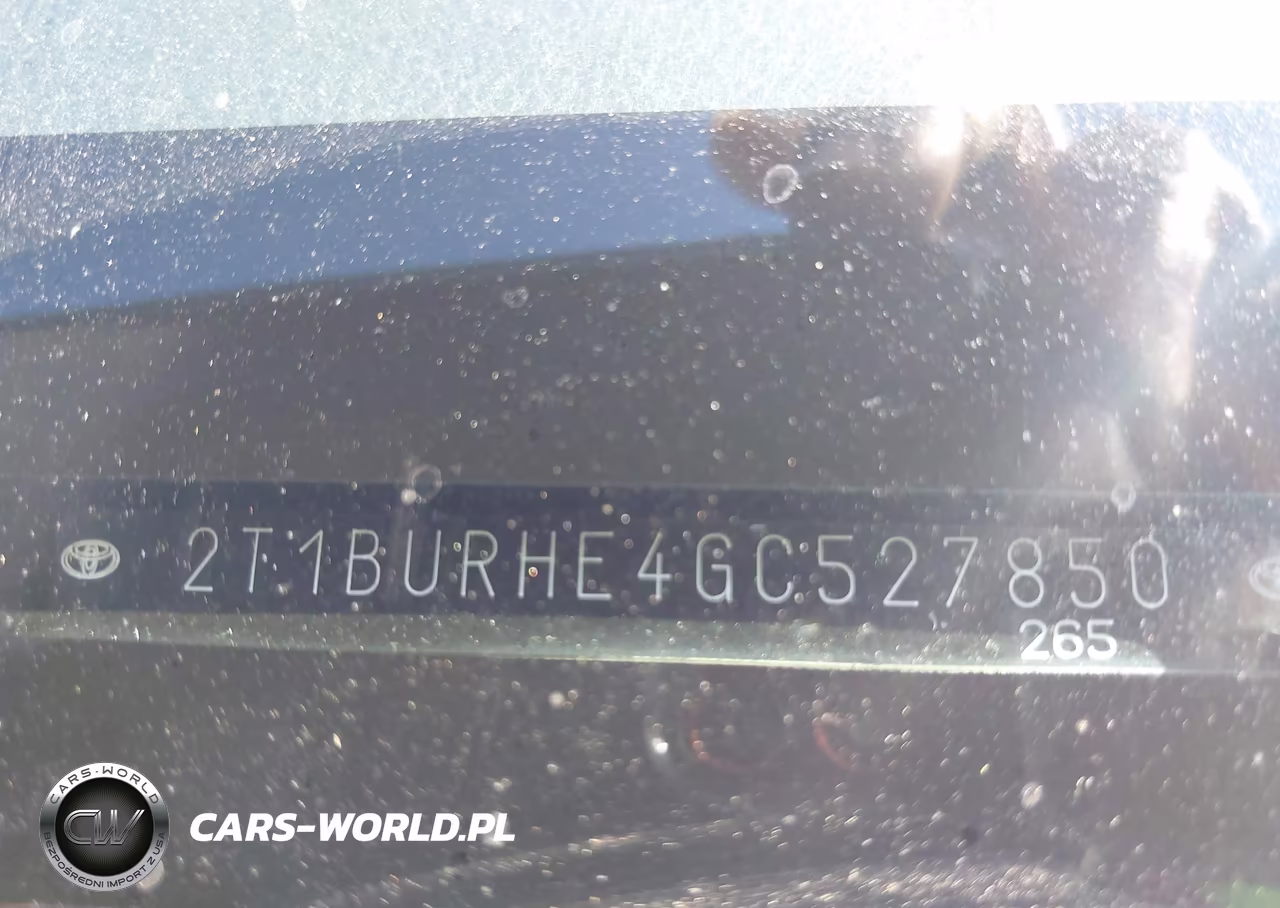 2016 Toyota Corolla S Plus VIN:2T1BURHE4GC527850 - 9