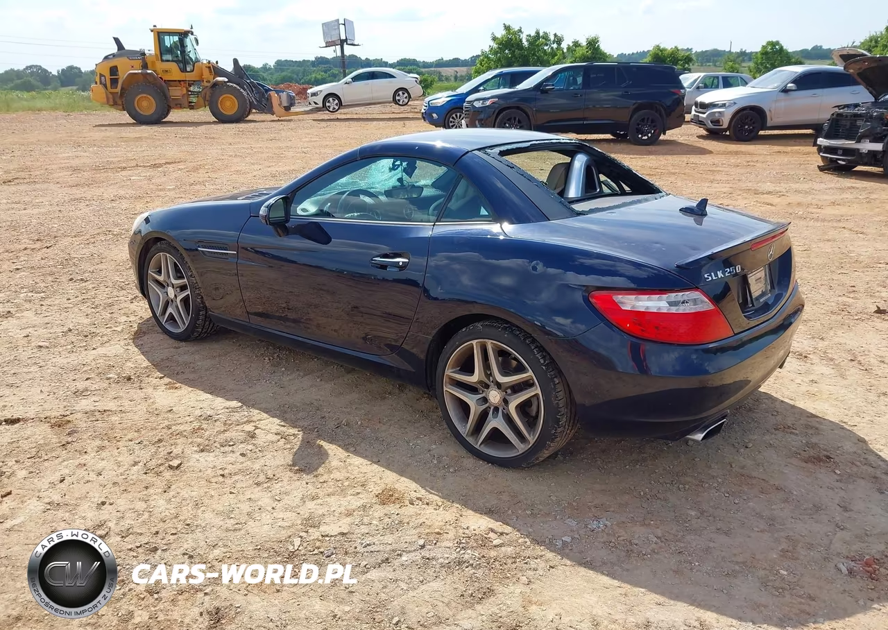 2013 Mercedes-Benz Slk 250 VIN:WDDPK4HA0DF055652 - 3