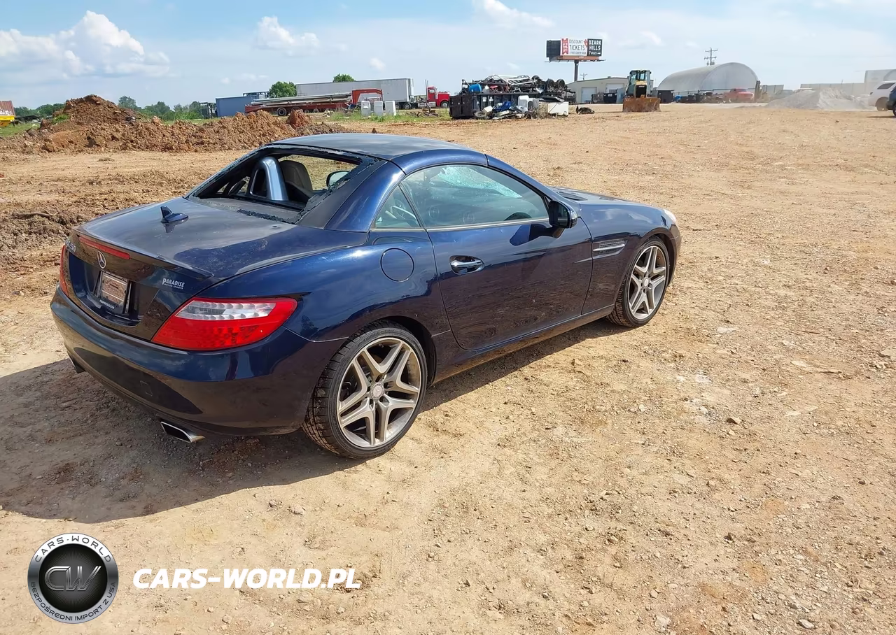 2013 Mercedes-Benz Slk 250 VIN:WDDPK4HA0DF055652 - 4