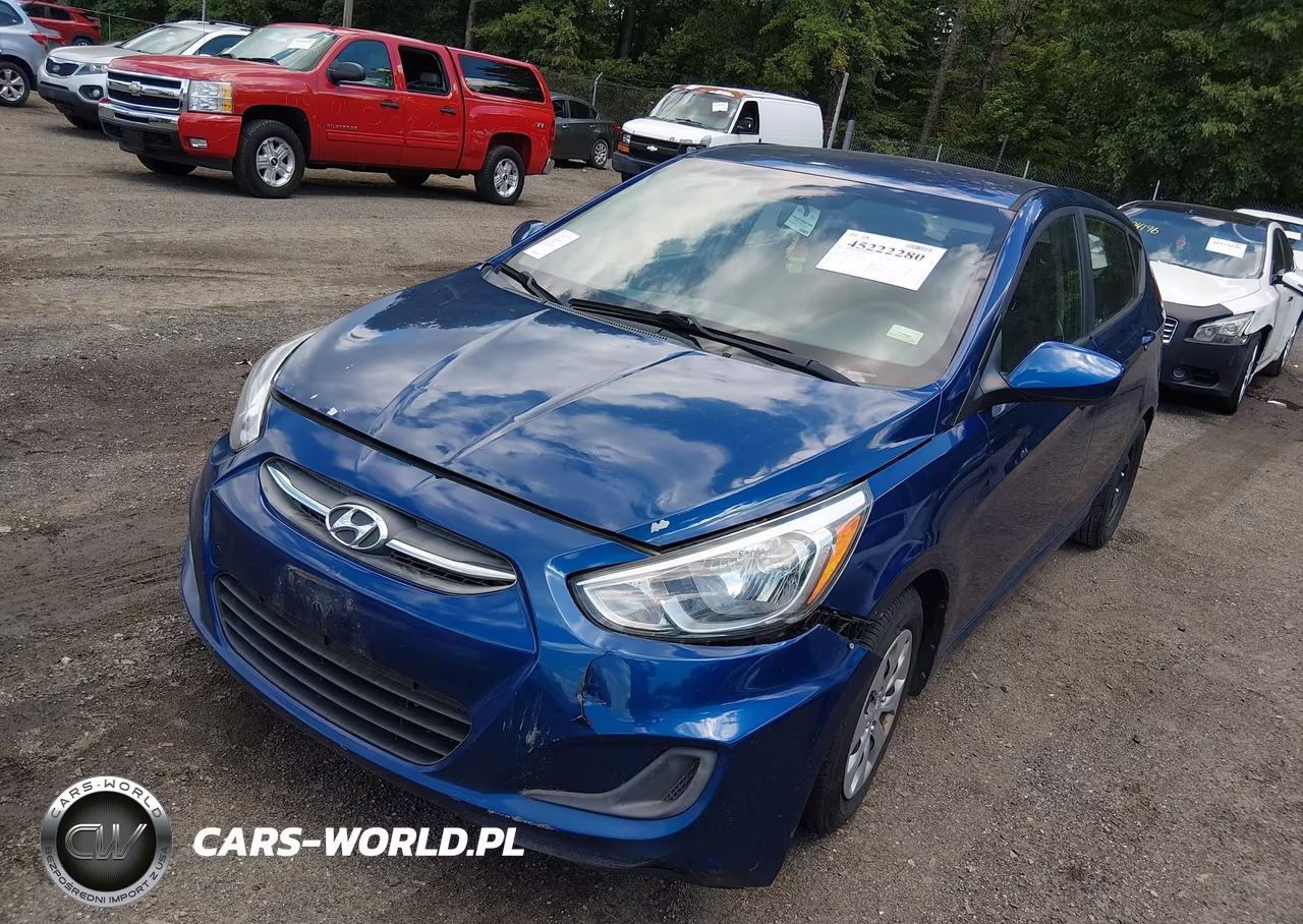 2017 Hyundai Accent Se VIN:KMHCT5AE8HU316404 - 2
