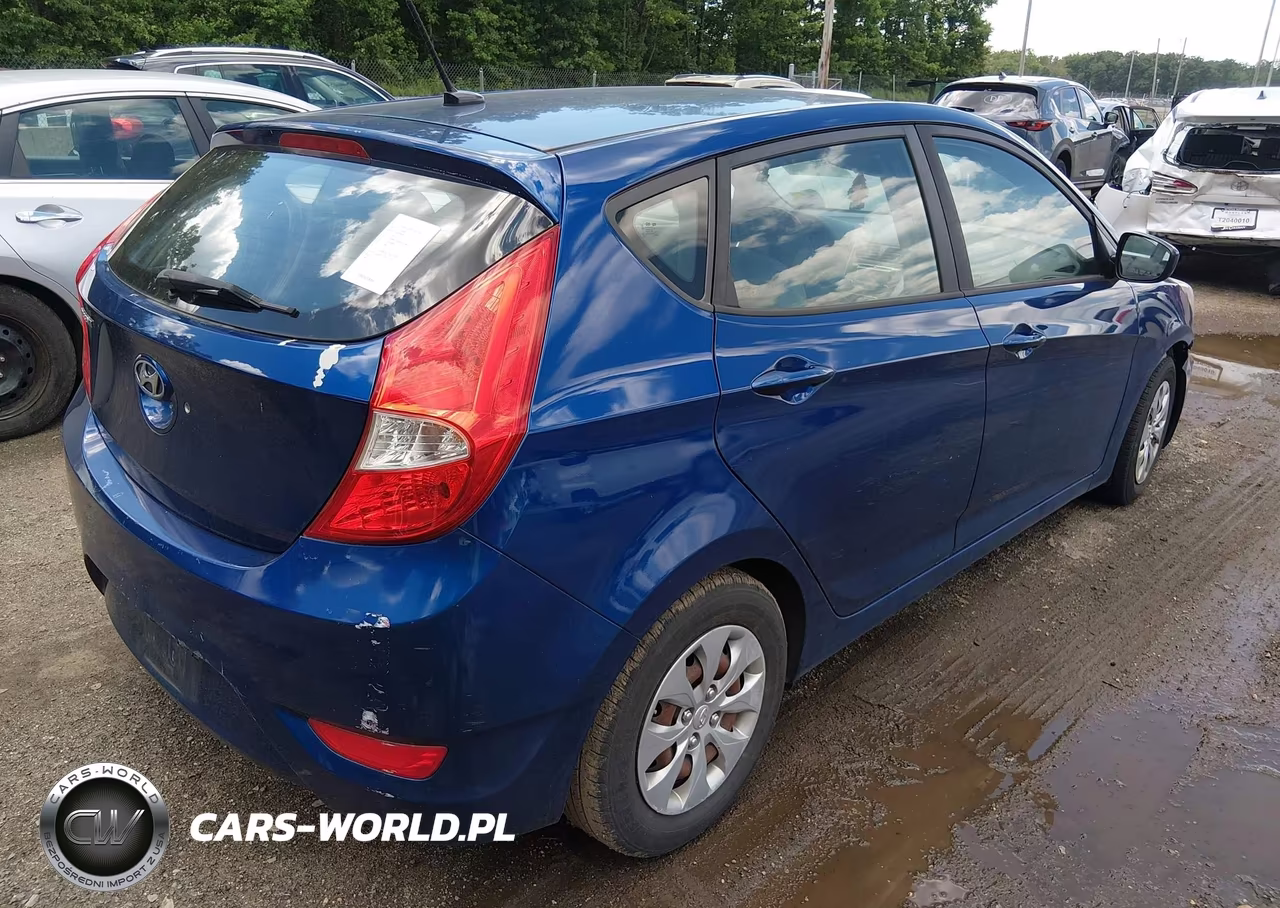 2017 Hyundai Accent Se VIN:KMHCT5AE8HU316404 - 4