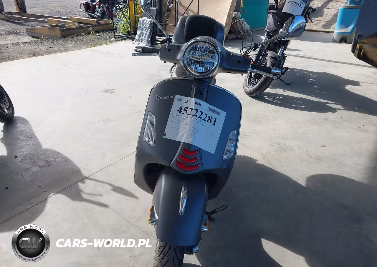 2020 Vespa Gts 300 Super VIN:ZAPMA39M1L5201109 - 5