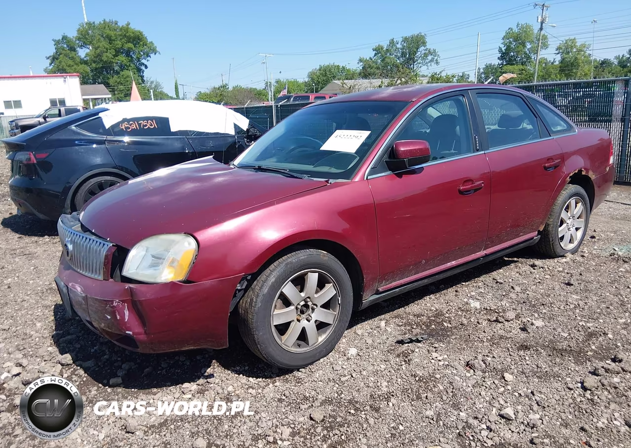 2007 Mercury Montego Luxury VIN:1MEHM40117G606060 - 2