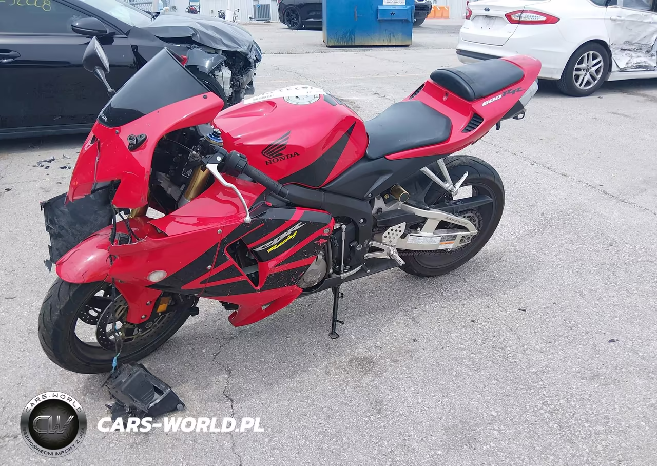 2006 Honda Cbr600 Rr VIN:JH2PC37076M304674 - 2
