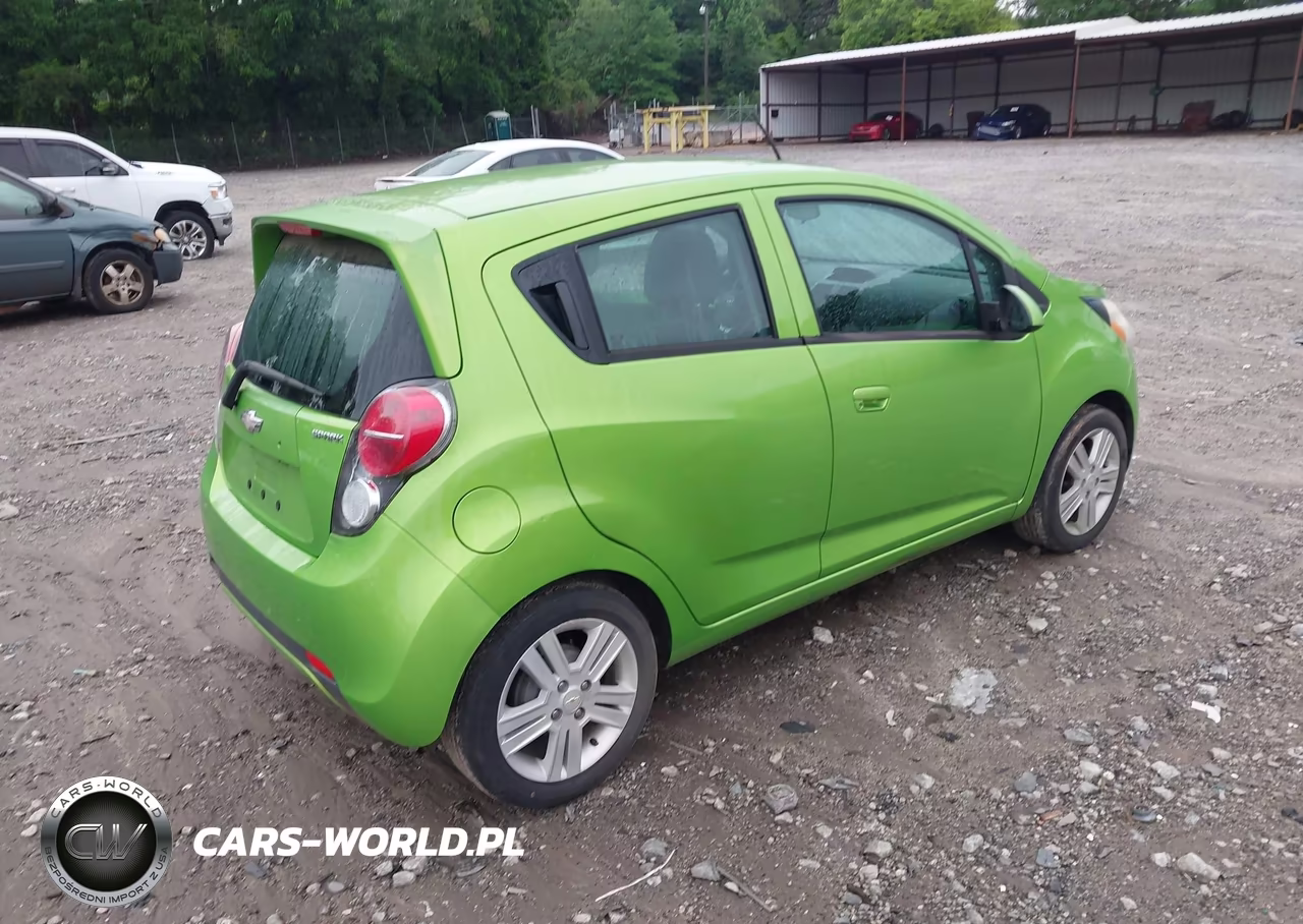 2014 Chevrolet Spark 1Lt Auto VIN:KL8CD6S93EC499939 - 4