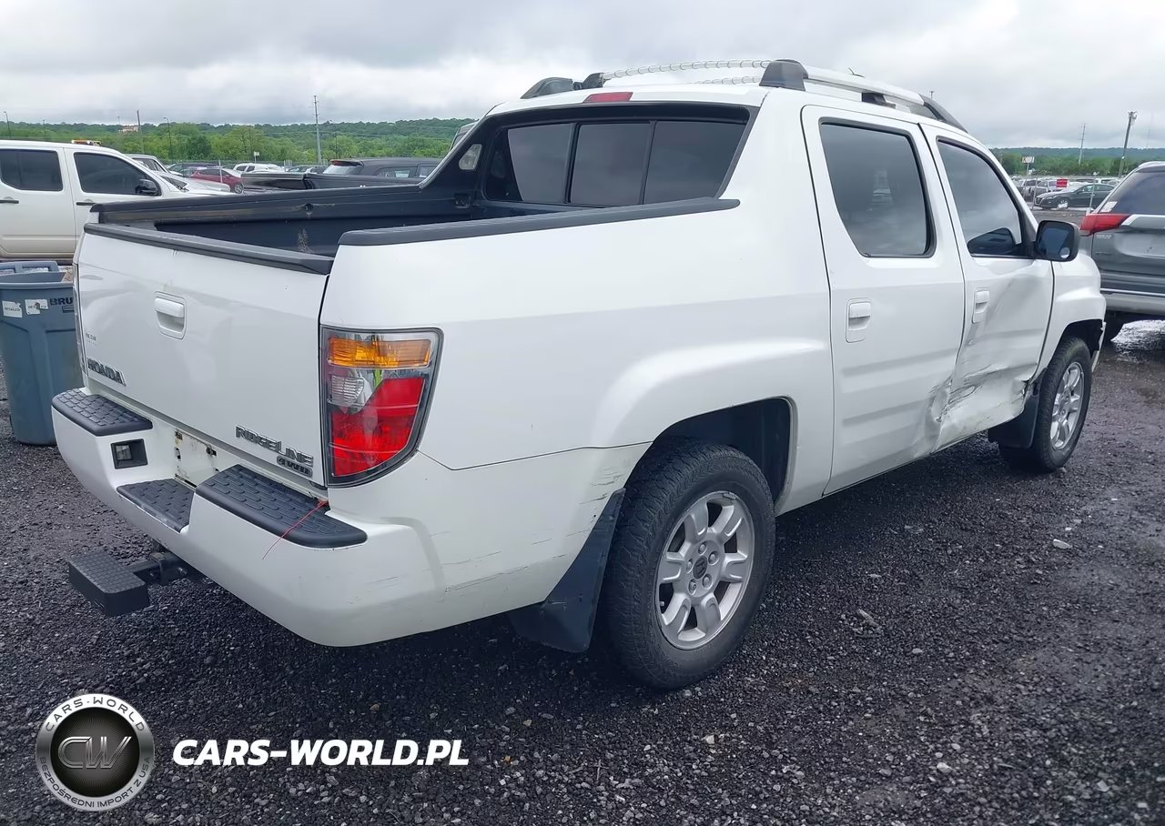 2008 Honda Ridgeline Rtx VIN:2HJYK16388H532183 - 4