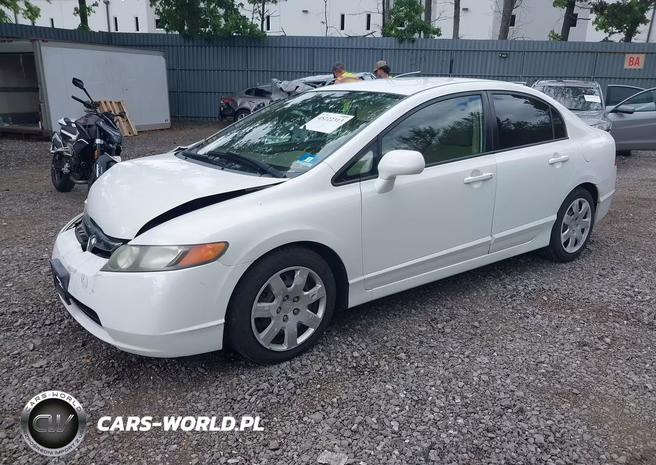 2007 Honda Civic Lx VIN:2HGFA16507H301553 - 2
