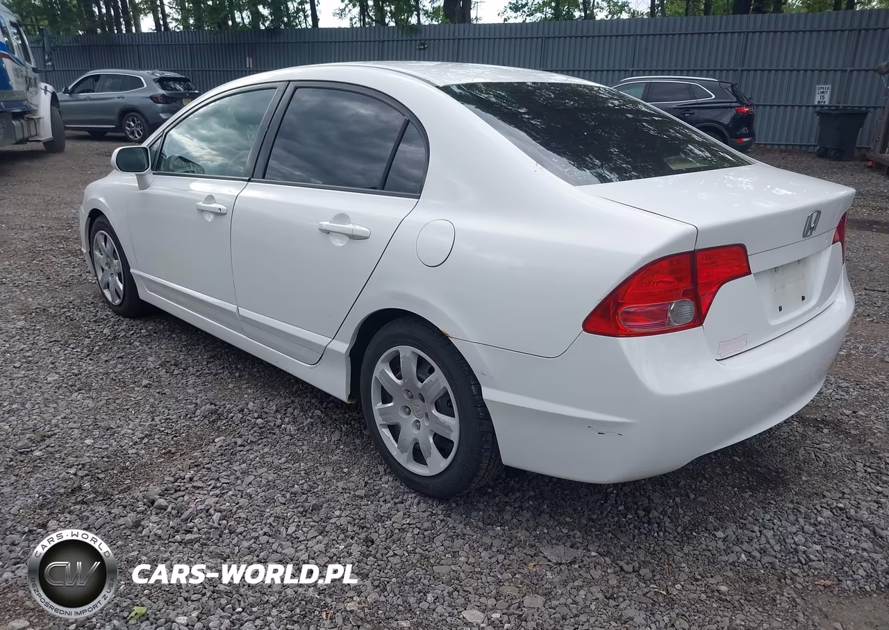 2007 Honda Civic Lx VIN:2HGFA16507H301553 - 3