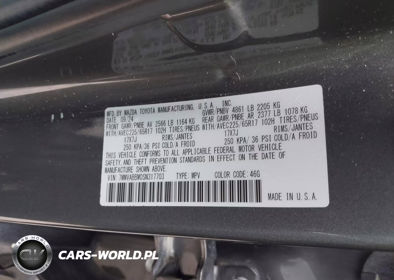 2025 Mazda Cx-50 2.5 S Preferred Package VIN:7MMVABBM0SN317703 - 9