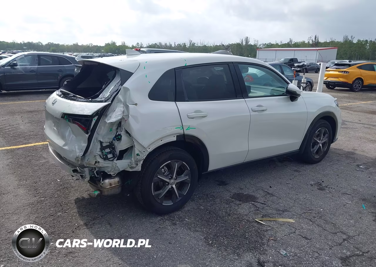 2025 Honda Hr-V 2Wd Ex-L VIN:3CZRZ1H7XSM759639 - 4