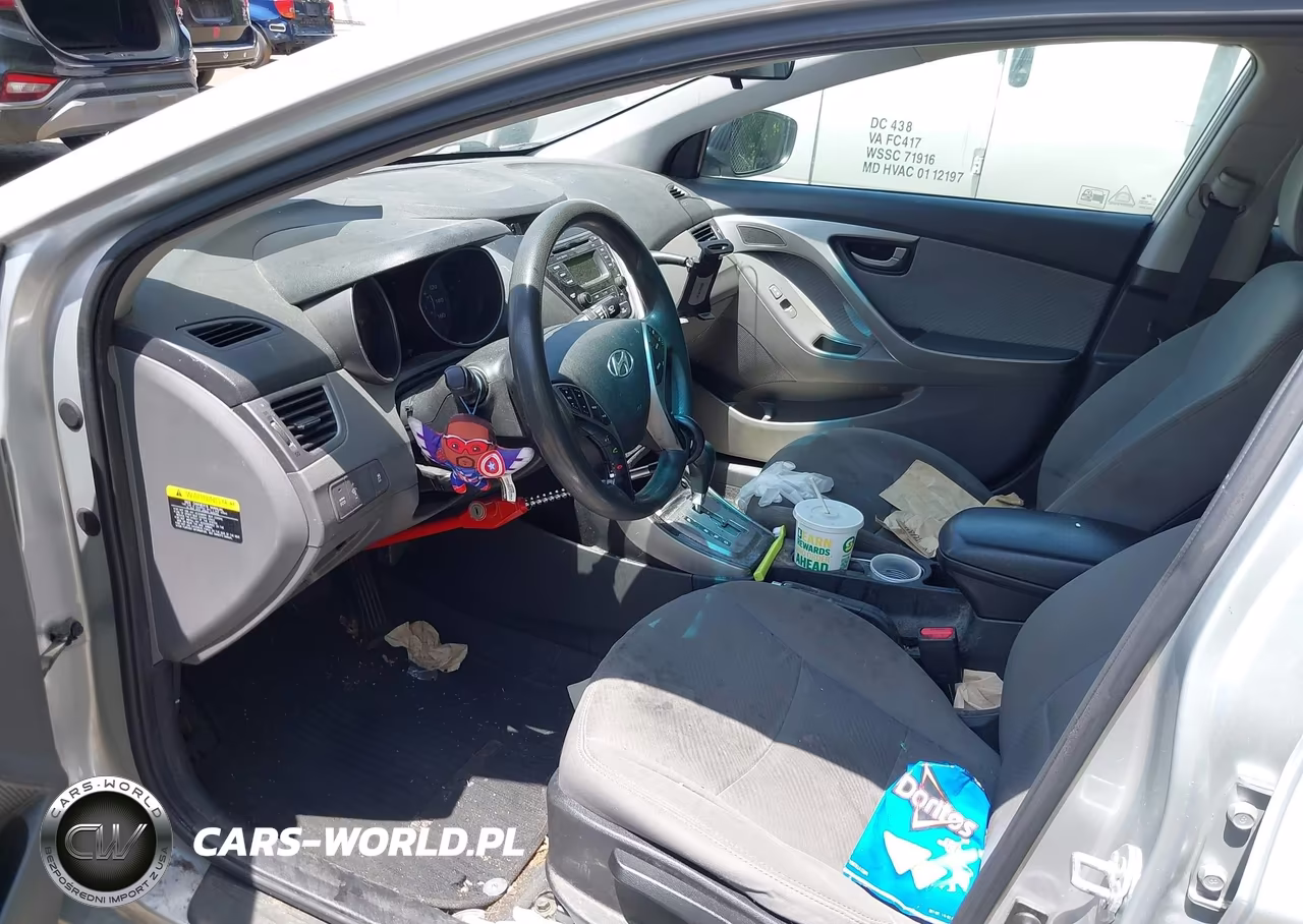 2013 Hyundai Elantra Gls VIN:5NPDH4AE6DH327894 - 5