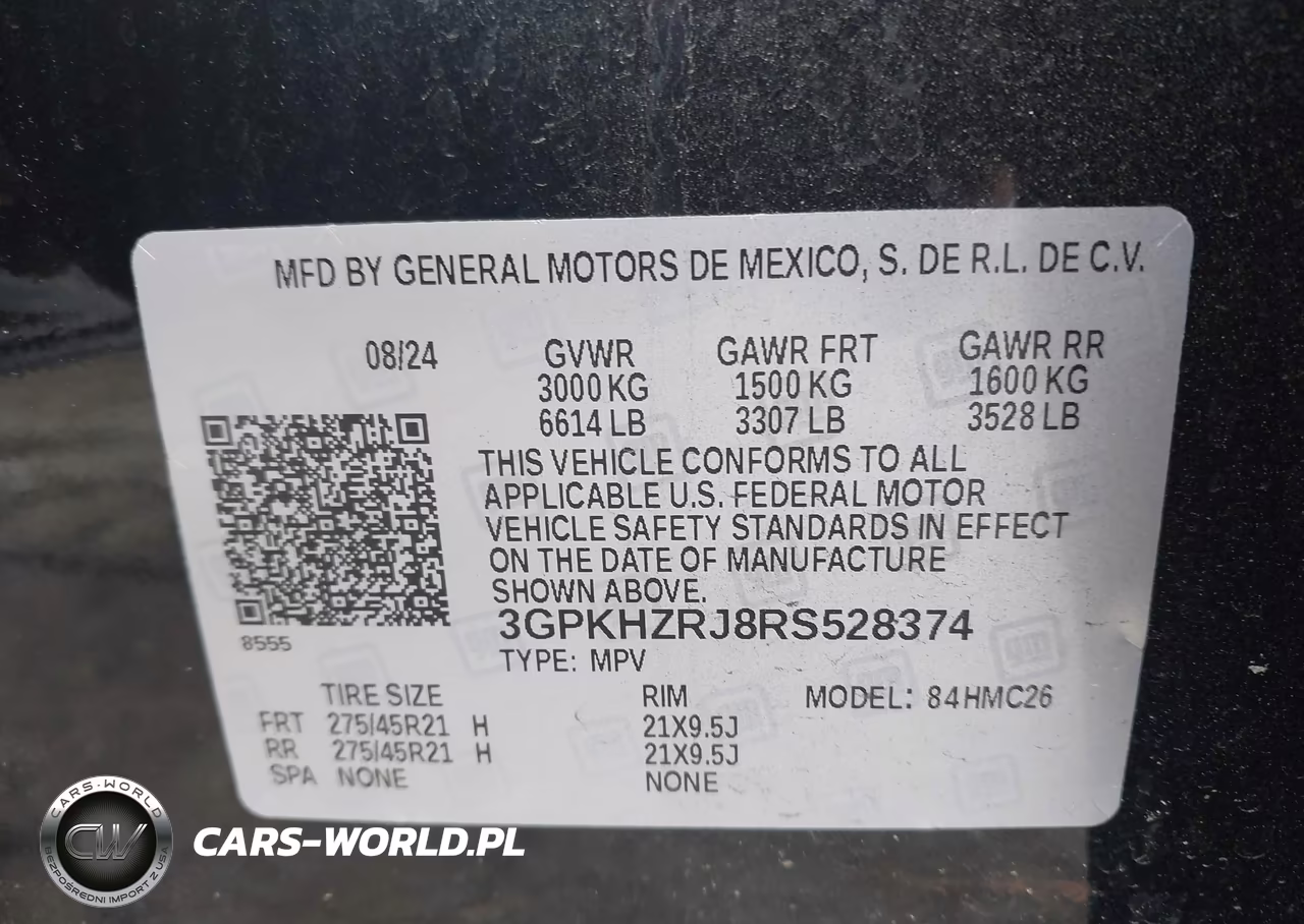 2024 Honda Prologue Elite VIN:3GPKHZRJ8RS528374 - 9
