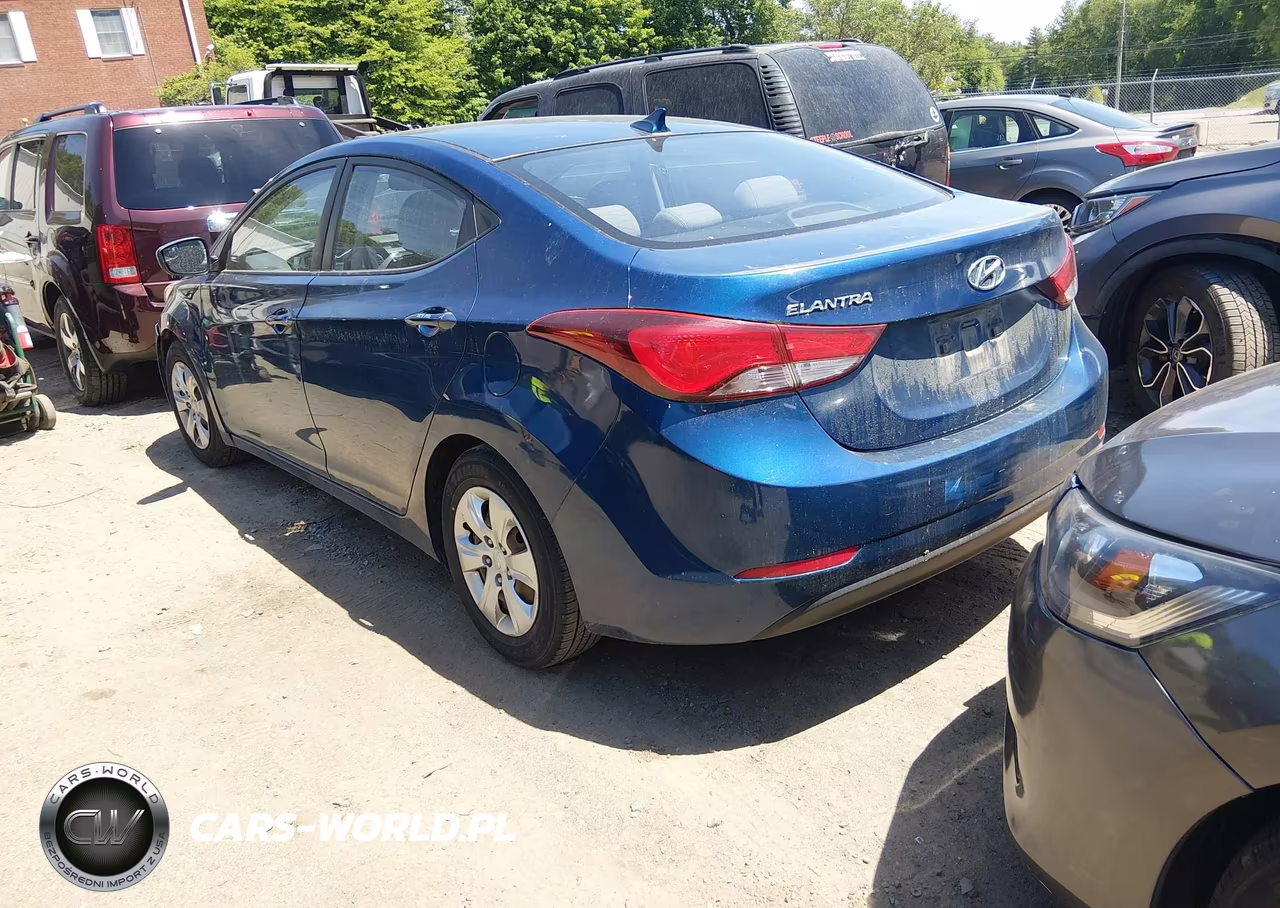 2016 Hyundai Elantra Se VIN:KMHDH4AE0GU517535 - 3
