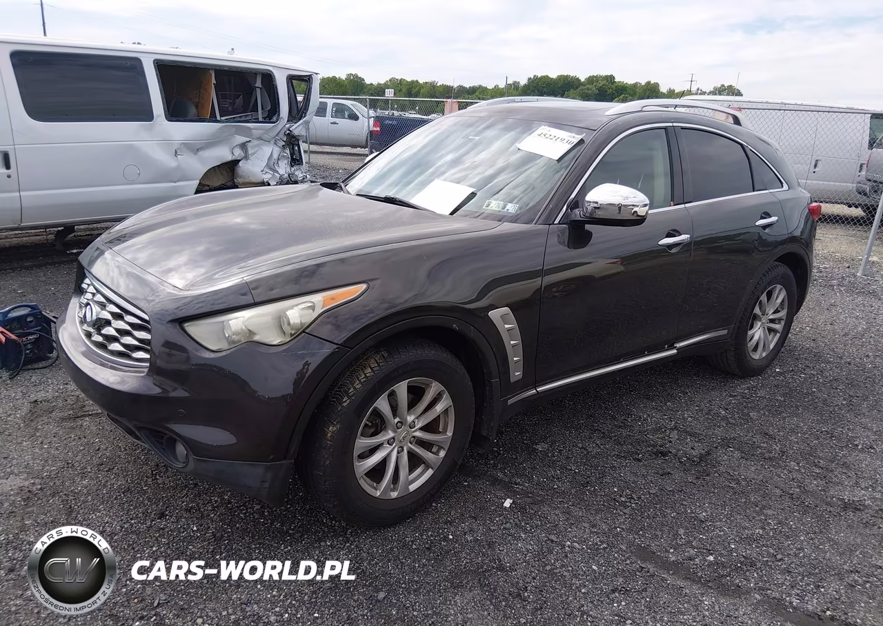 2010 Infiniti Fx35 VIN:JN8AS1MW9AM856592 - 2