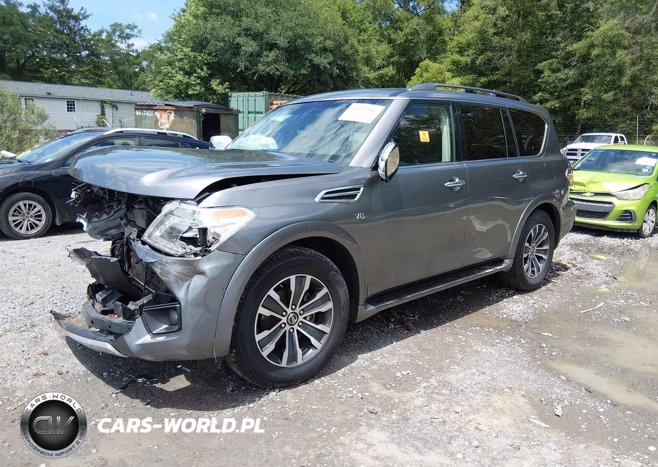 2017 Nissan Armada Sl VIN:JN8AY2ND6H9003176 - 2