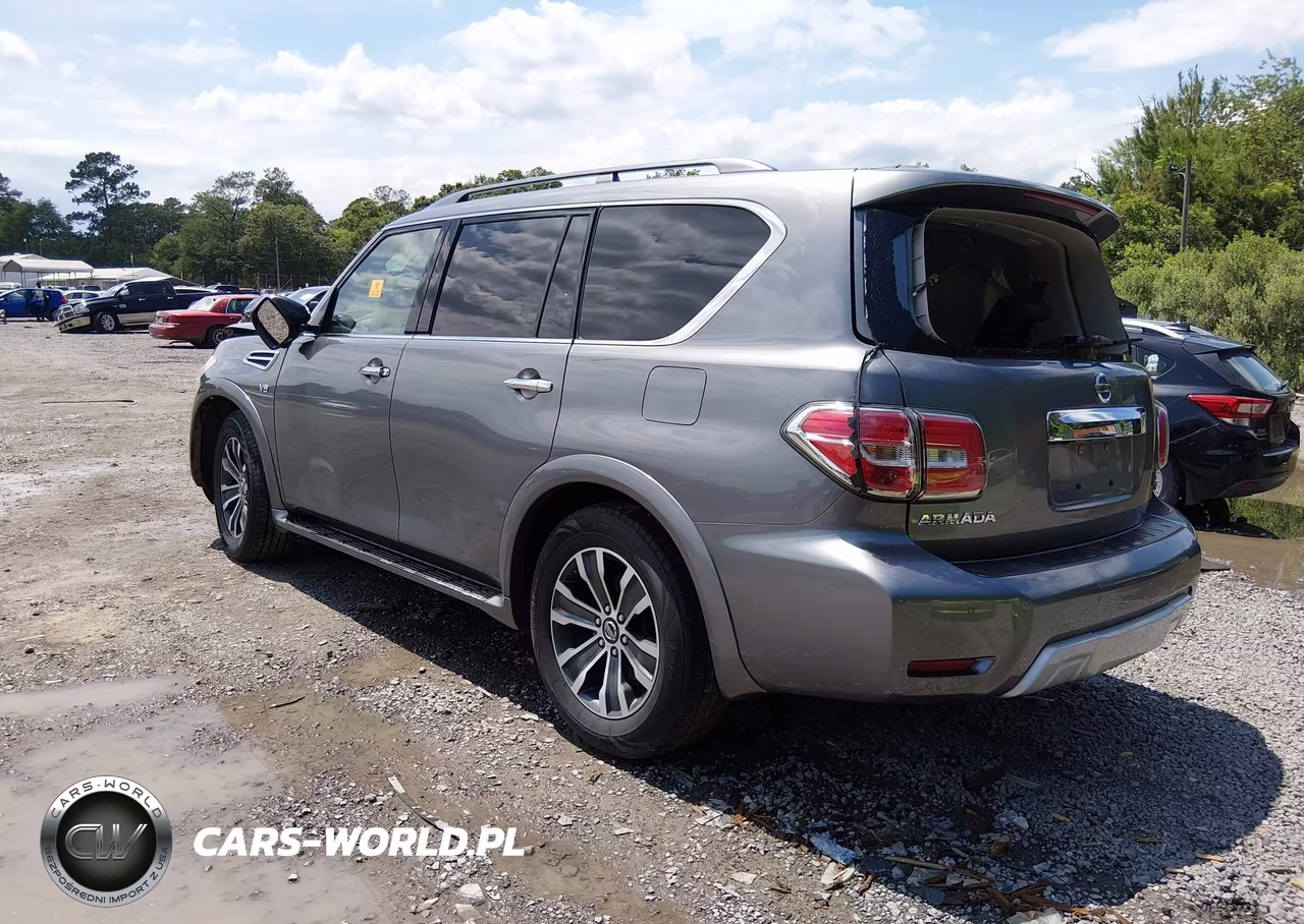2017 Nissan Armada Sl VIN:JN8AY2ND6H9003176 - 3
