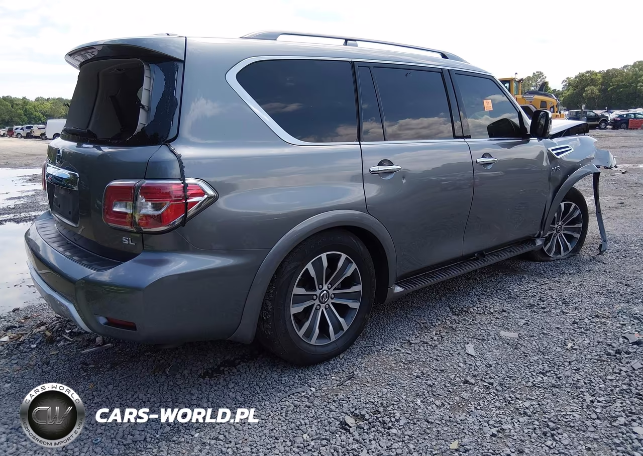 2017 Nissan Armada Sl VIN:JN8AY2ND6H9003176 - 4