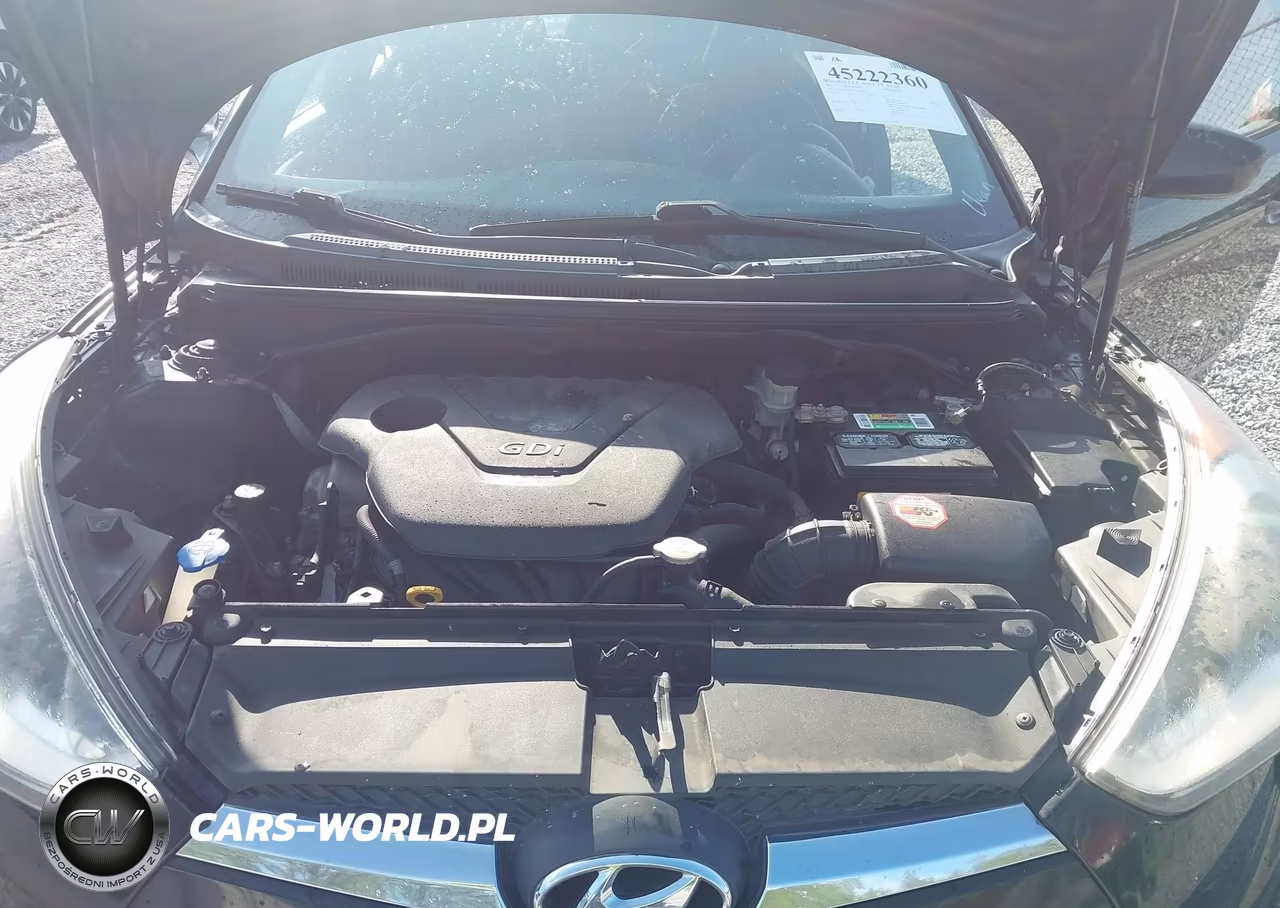 2013 Hyundai Veloster Base W-Black VIN:KMHTC6AD8DU147914 - 10
