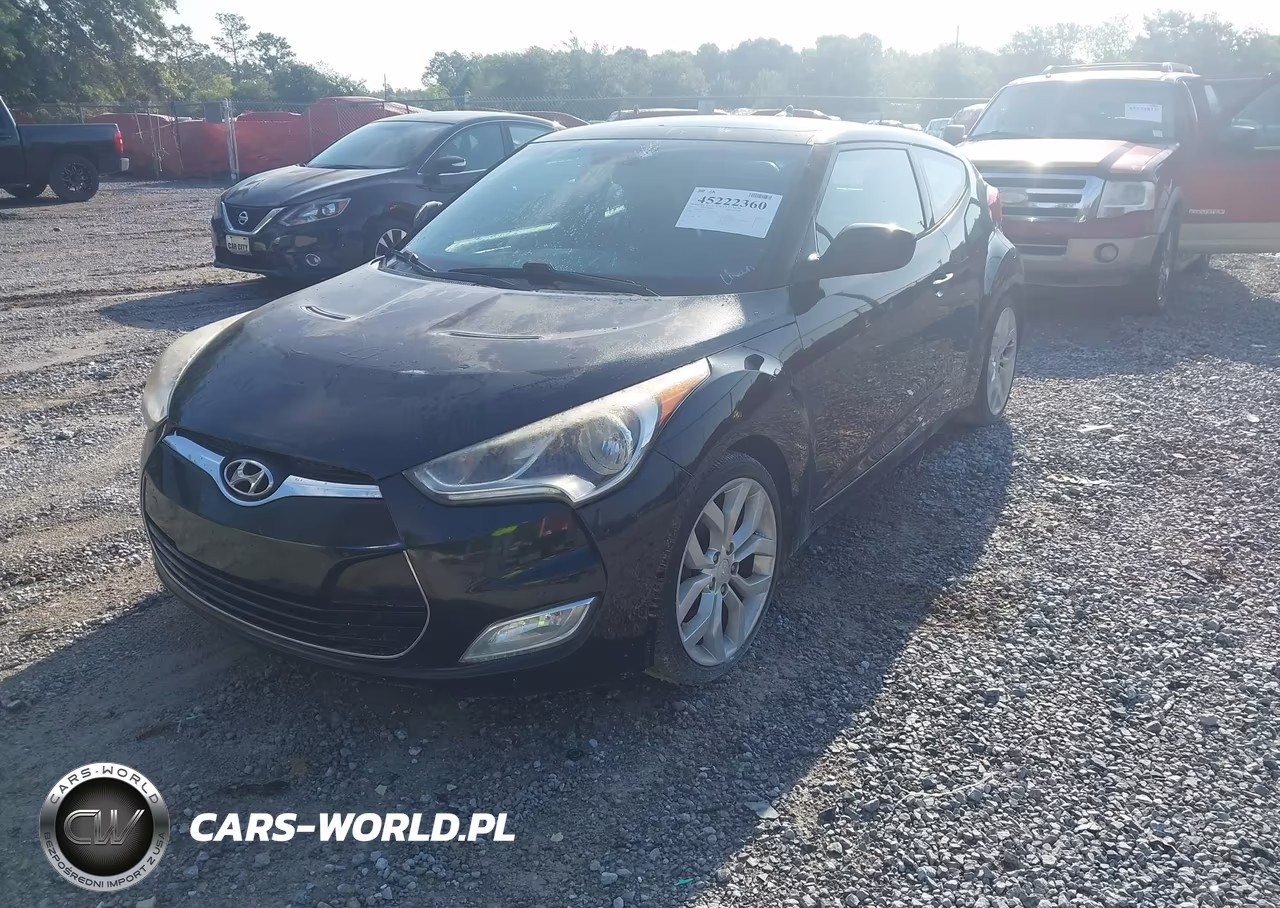 2013 Hyundai Veloster Base W-Black VIN:KMHTC6AD8DU147914 - 2