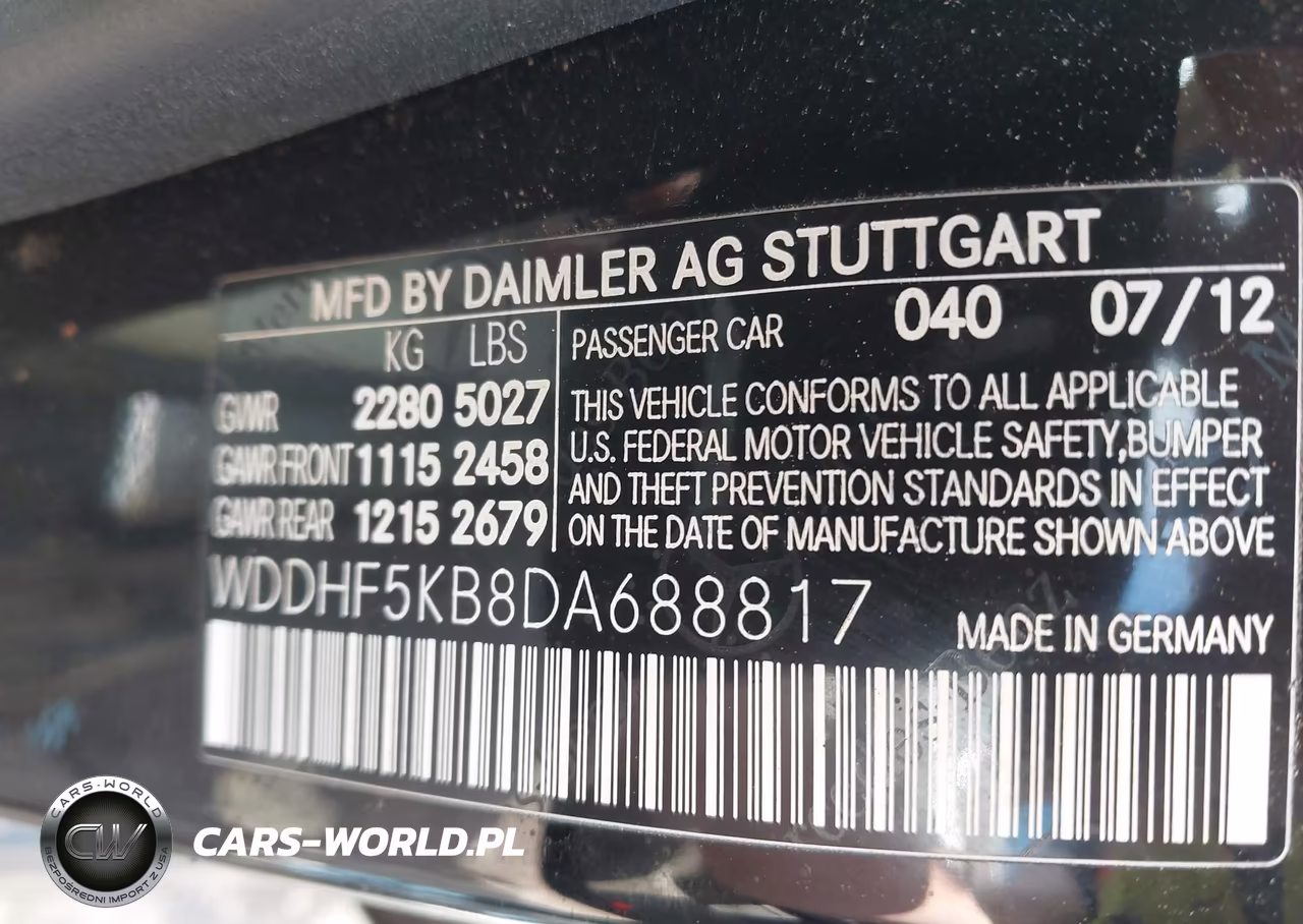 2013 Mercedes-Benz E 350 VIN:WDDHF5KB8DA688817 - 9