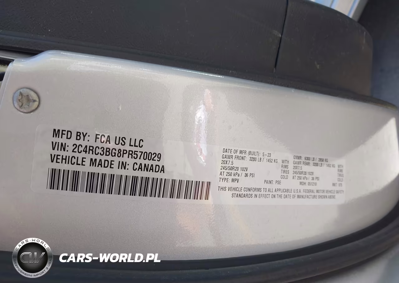 2023 Chrysler Pacifica Touring L Awd VIN:2C4RC3BG8PR570029 - 9