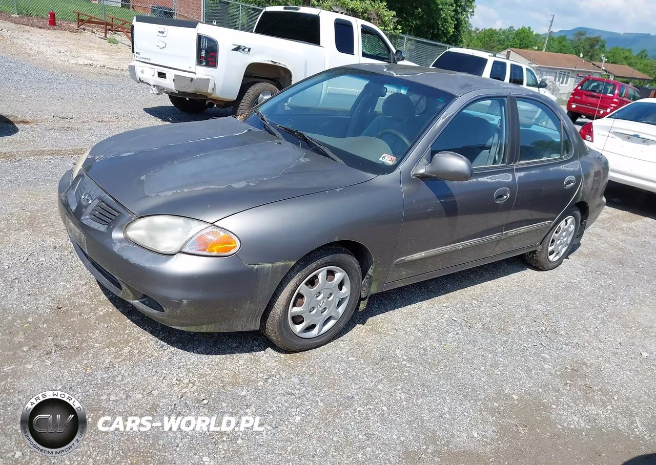 2000 Hyundai Elantra Gls VIN:KMHJF35F8YU040117 - 2