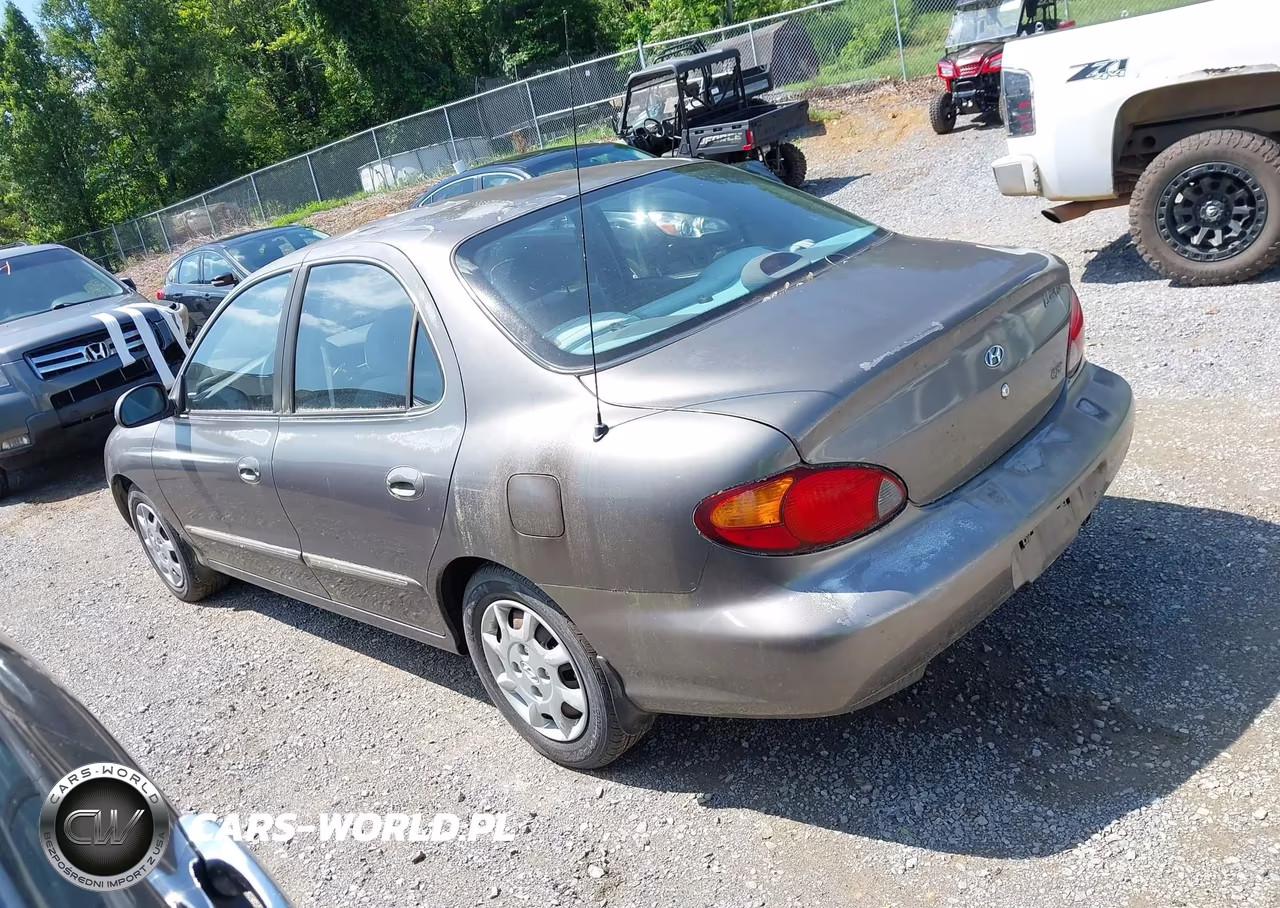 2000 Hyundai Elantra Gls VIN:KMHJF35F8YU040117 - 3