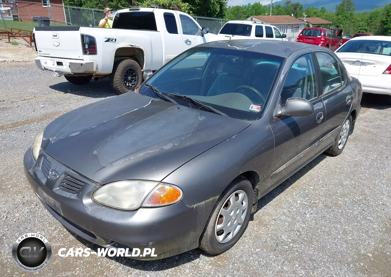 2000 Hyundai Elantra Gls VIN:KMHJF35F8YU040117 - 6